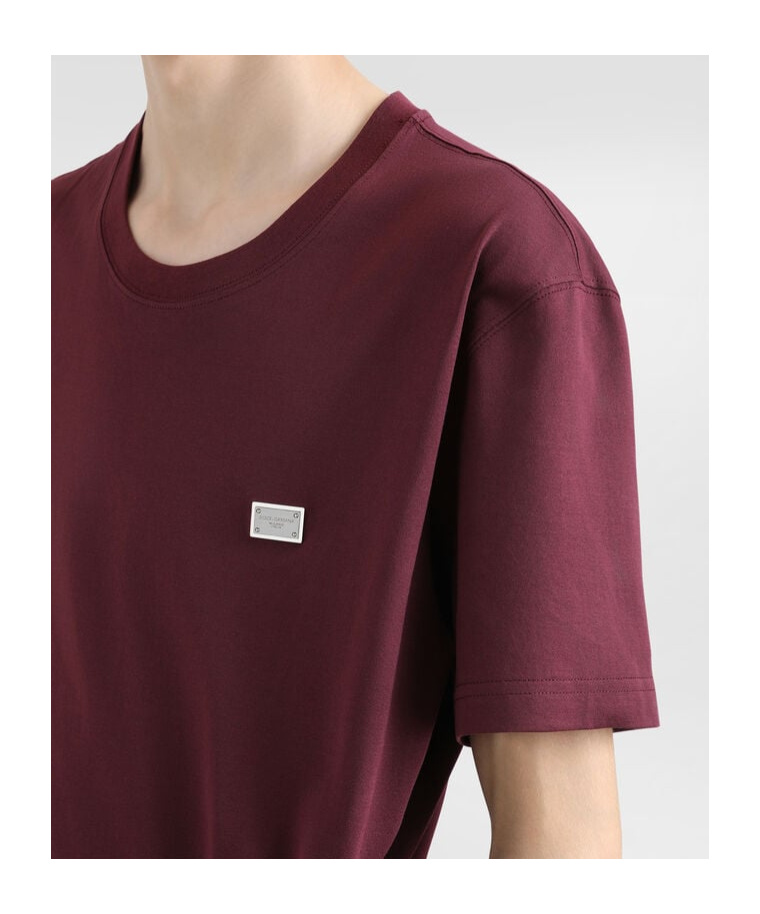 Dolce & Gabbana Cotton T-shirt With Tag In Red