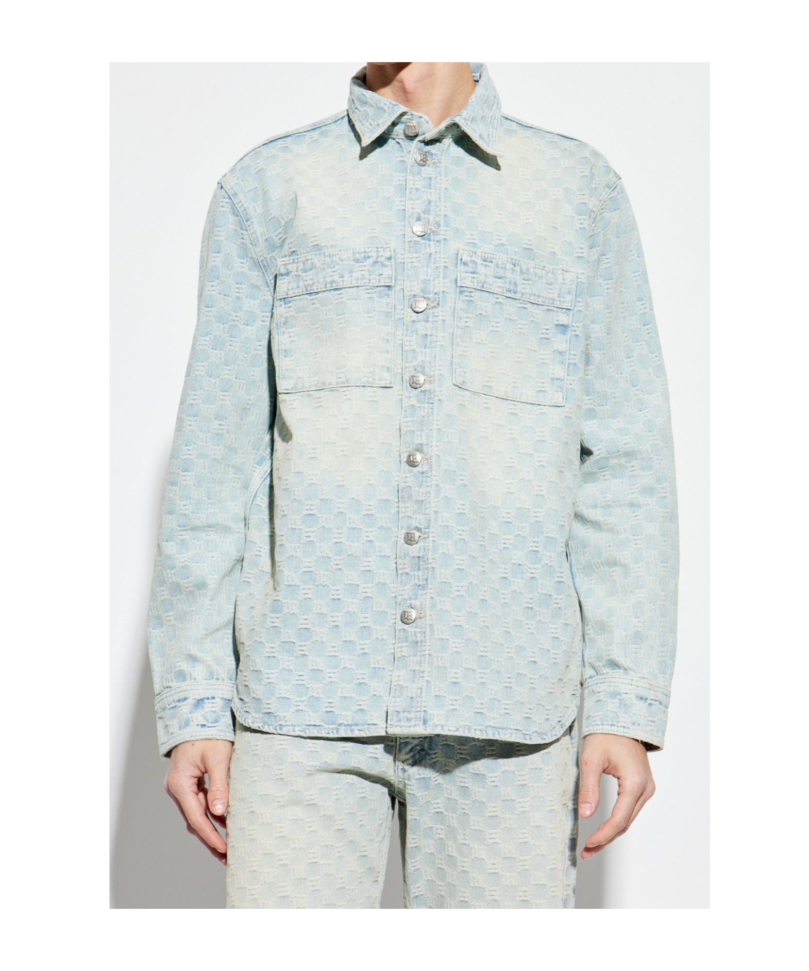 Misbhv Monogram Shirt In White