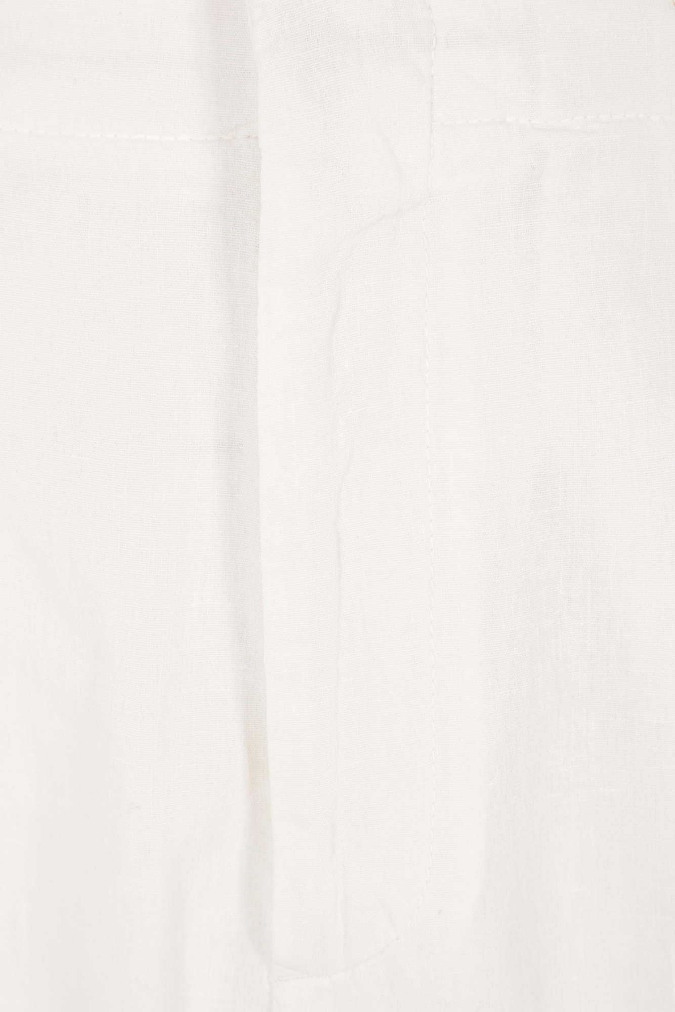 Brunello Cucinelli Belt Loops Slacks In White