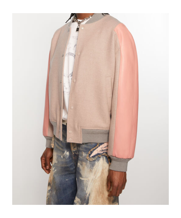 Acne Studios Bomber Jacket In Nude