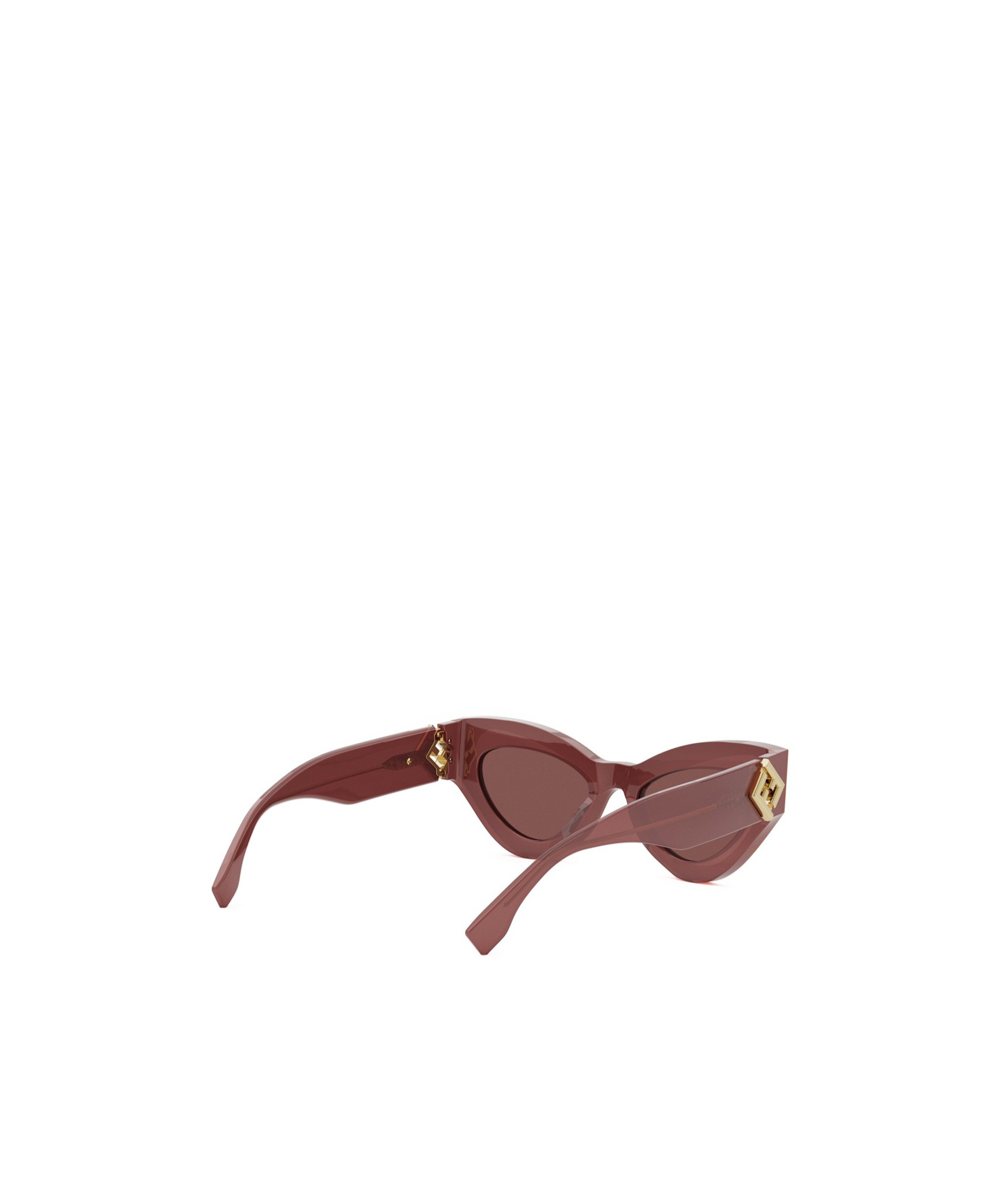 Fendi Eyewear Cat-eye Frame Sunglasses In Brown