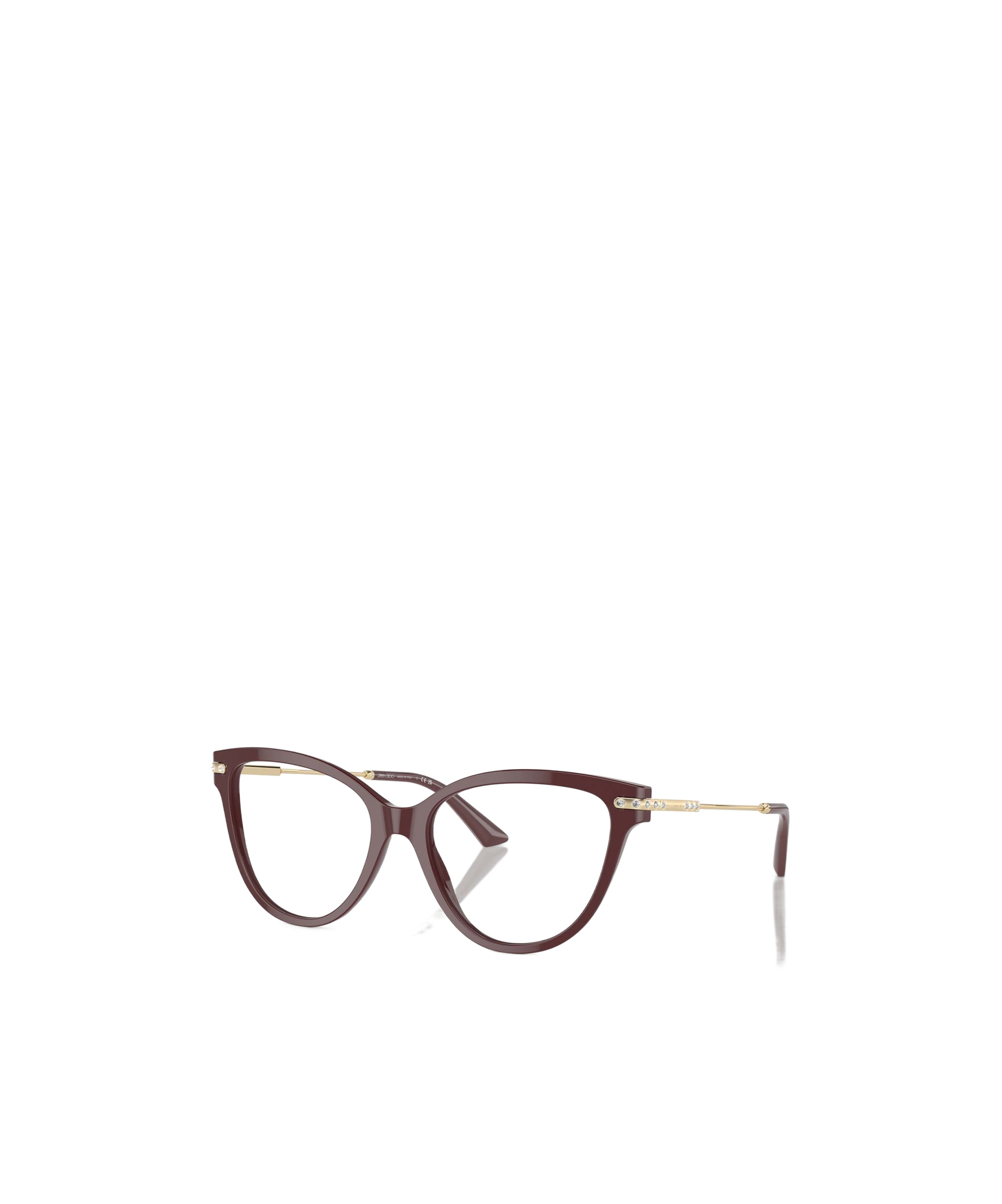 Jimmy Choo Eyewear Cat-eye Frame Glasses In Gray