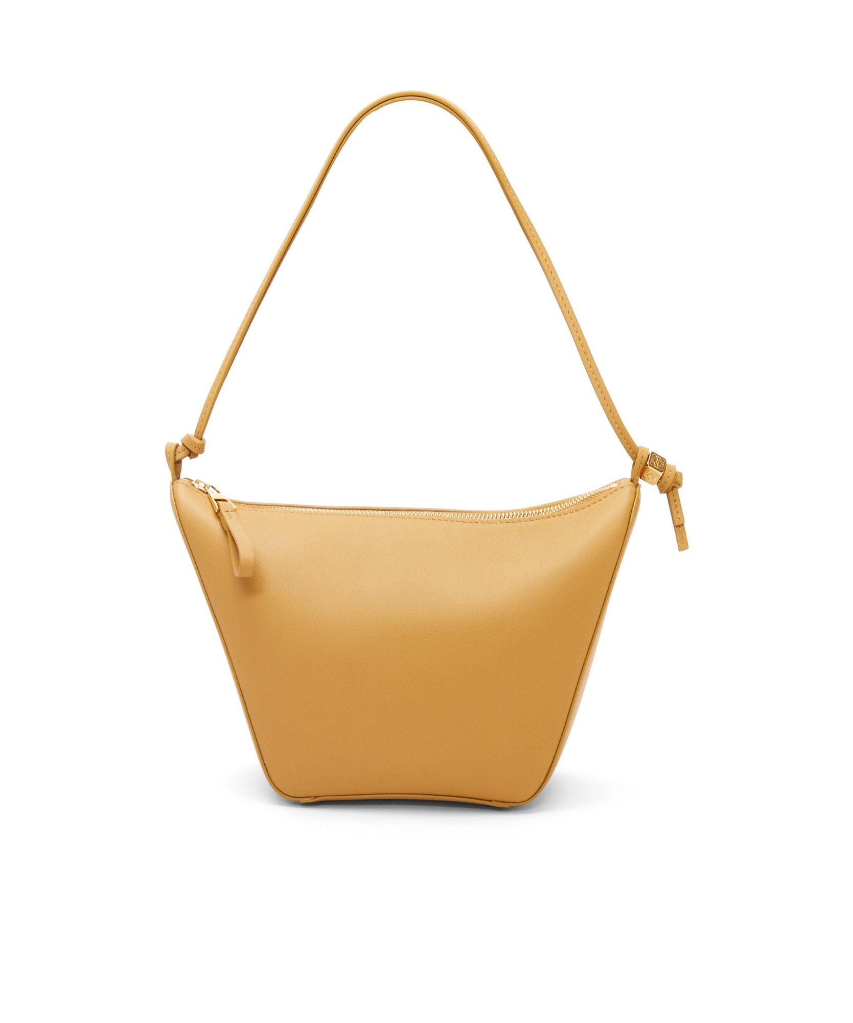 Loewe Mini Leather Hammock Hobo Shoulder Bag In Brown