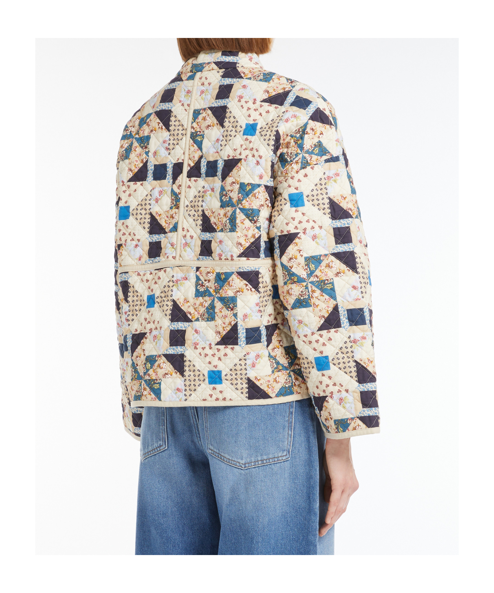 Weekend Max Mara Quilted Cotton Clothes In White