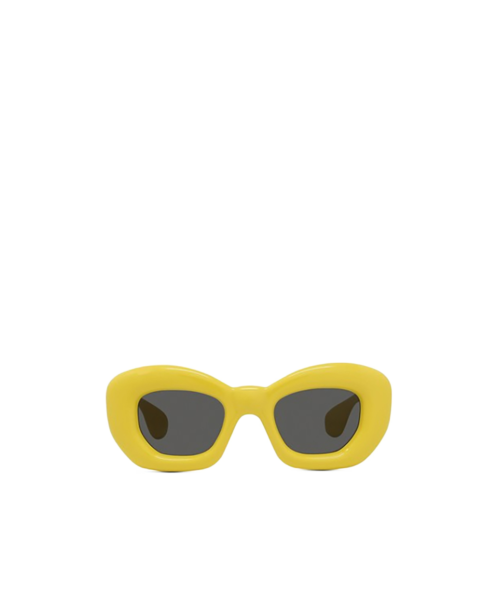 Loewe Butterfly Frame Sunglasses In Yellow