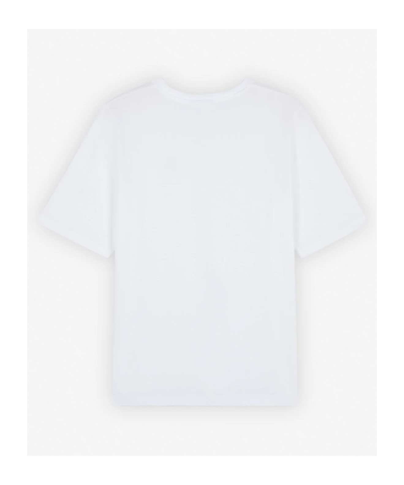 Maison Kitsuné Baby Fox Patch Regular Tee Shirt In White