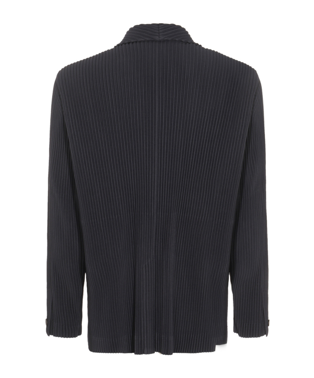 ISSEY MIYAKE HOMME PLISSÉ ISSEY MIYAKE BASICS BUTTONED BLAZER 