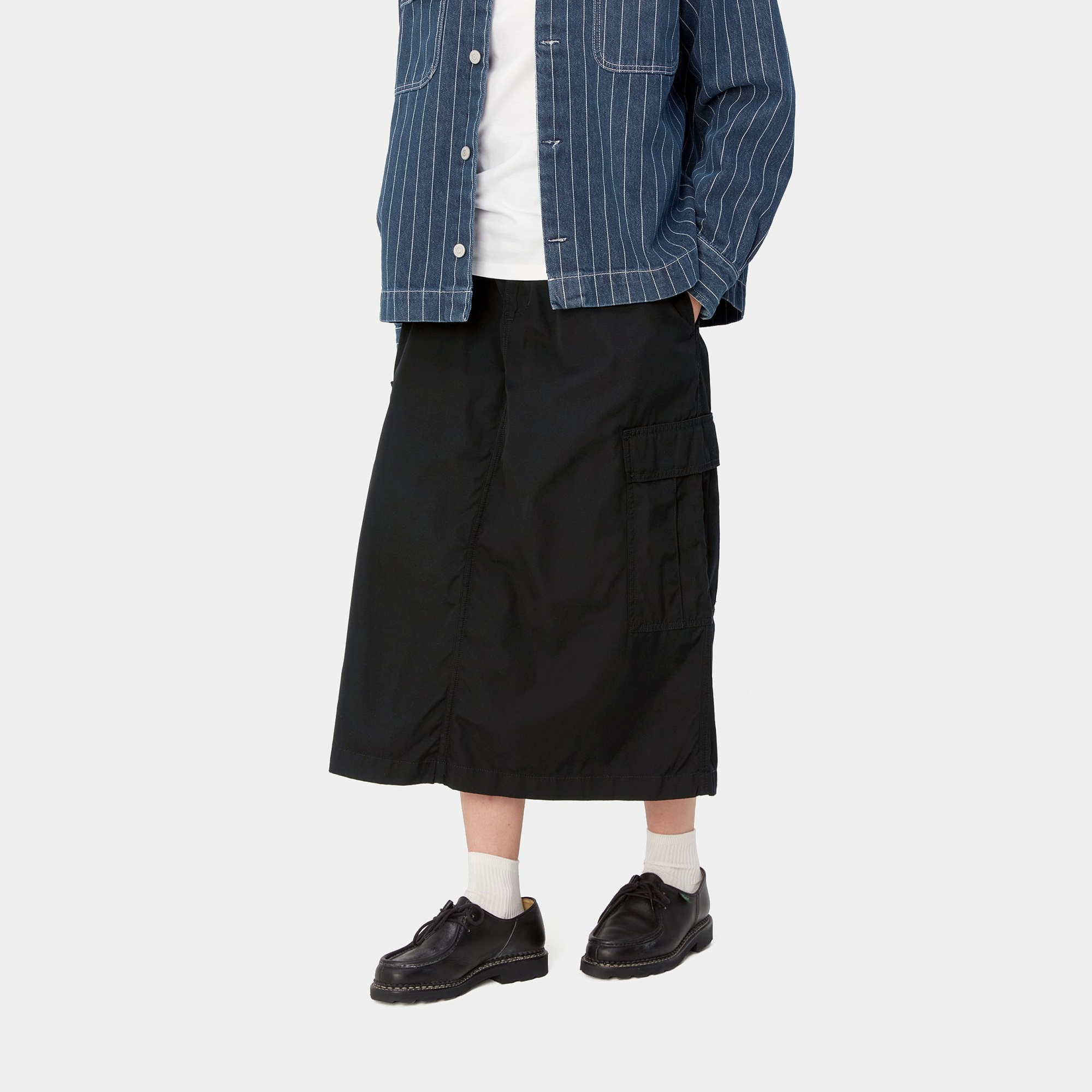 Carhartt Jet Cargo Skirt In Black