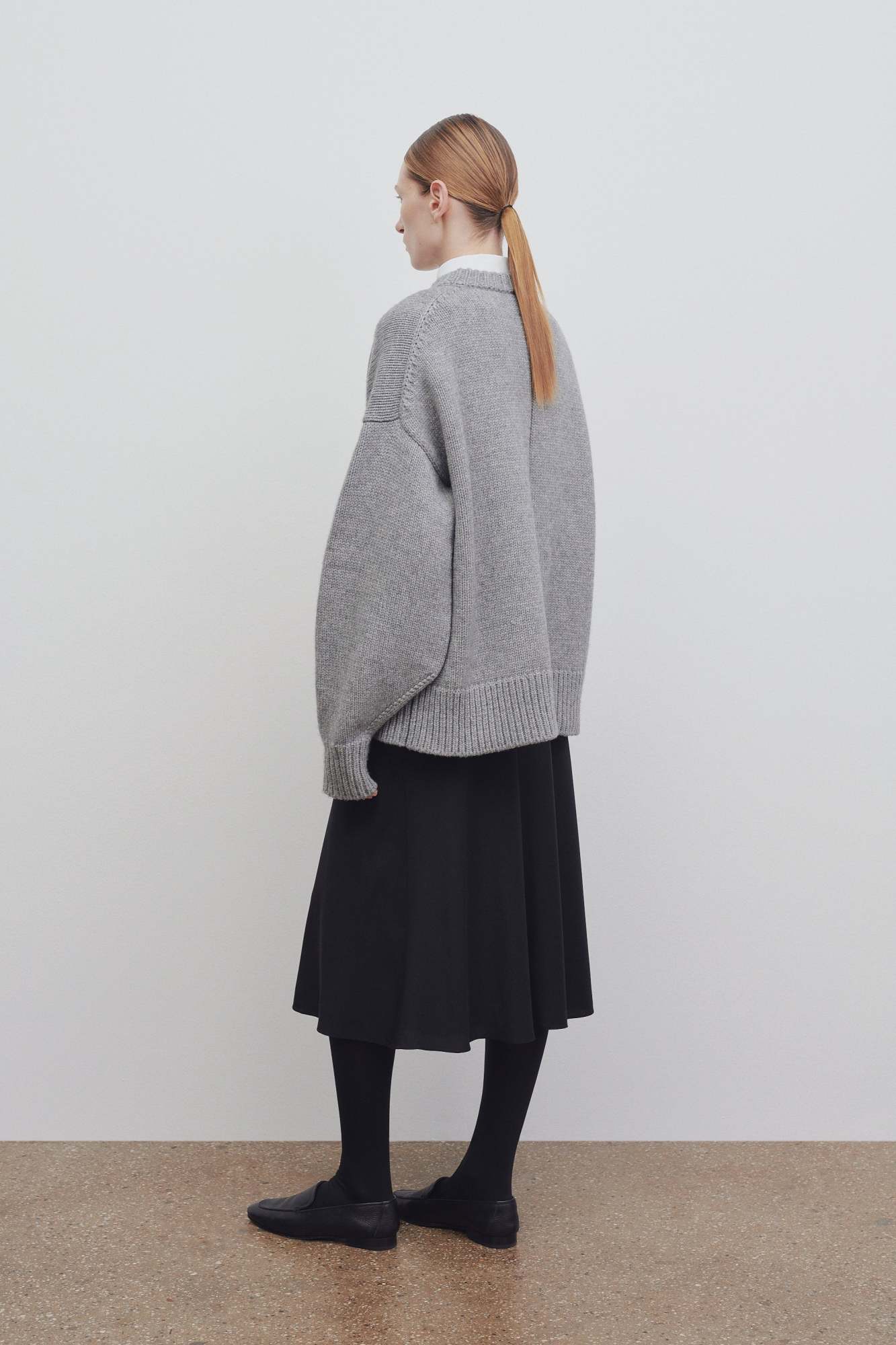 The Row Medium And Long Skirt In Black