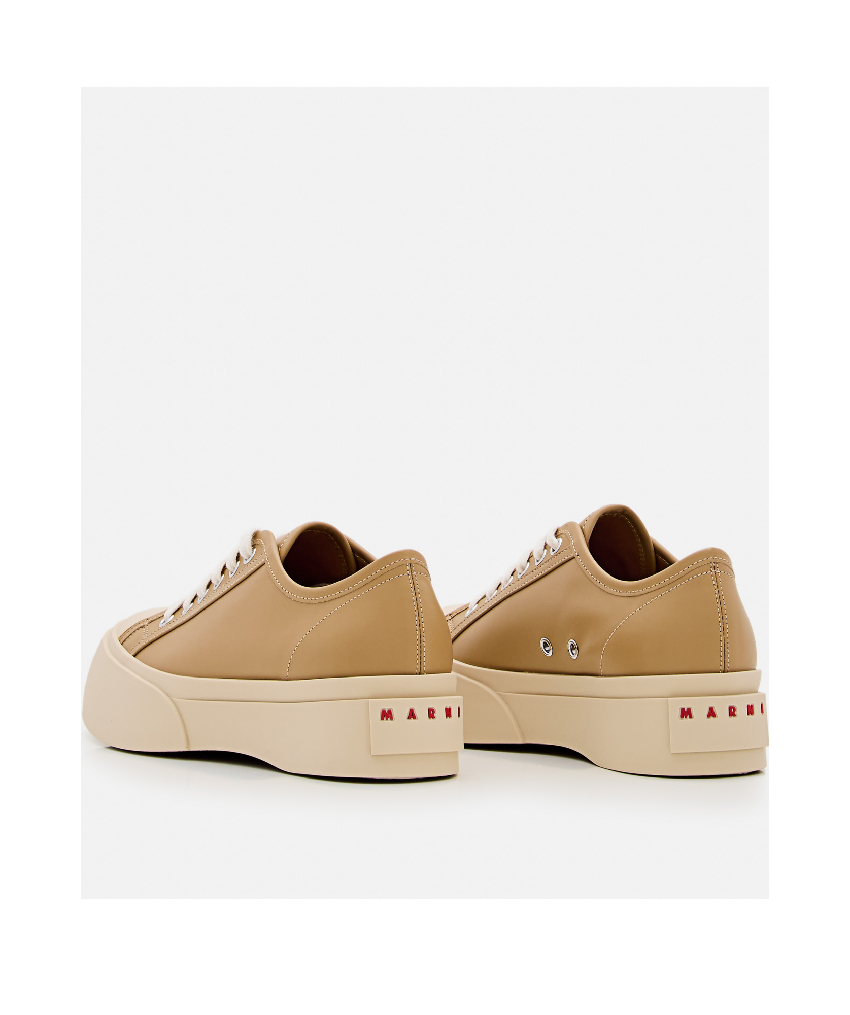 Marni Pablo Low-top Sneakers Metal Eyelets In Nude