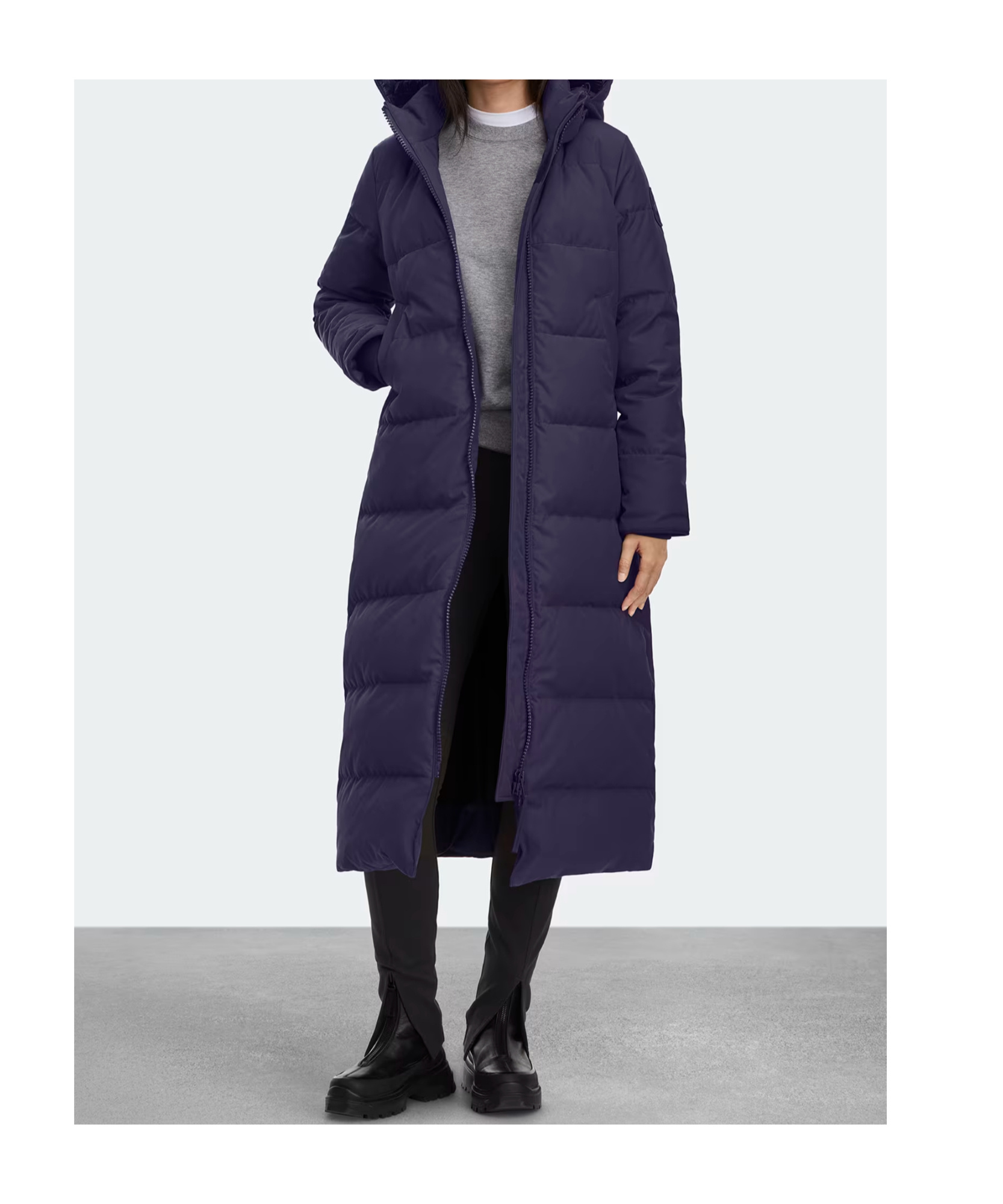 Canada Goose Mystique Parka Tonal Label In Purple