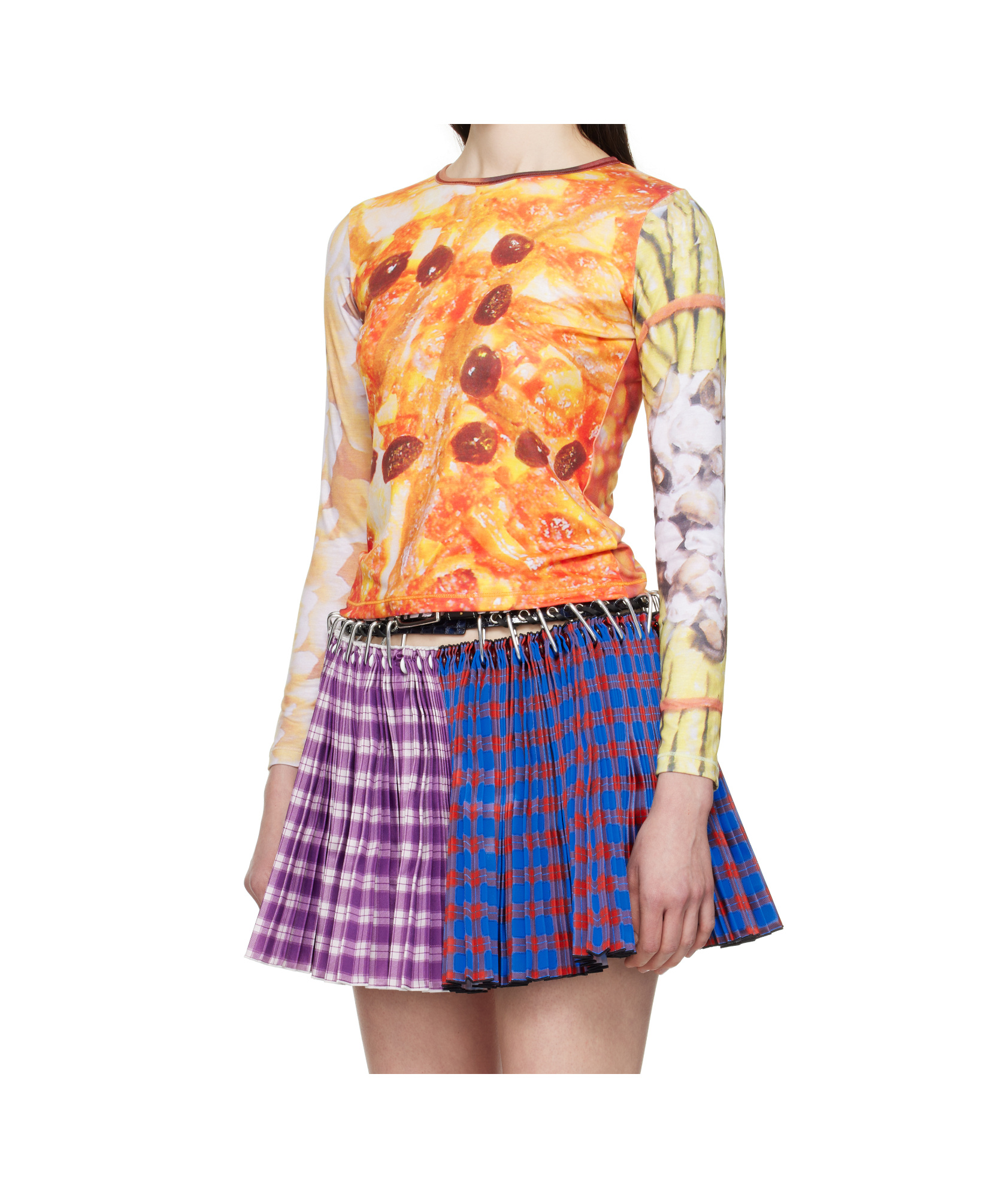 Chopova Lowena Long-sleeved T-shirt In Multicolor