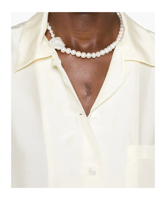 Shop Barena Venezia Long-sleeved Shirt In White