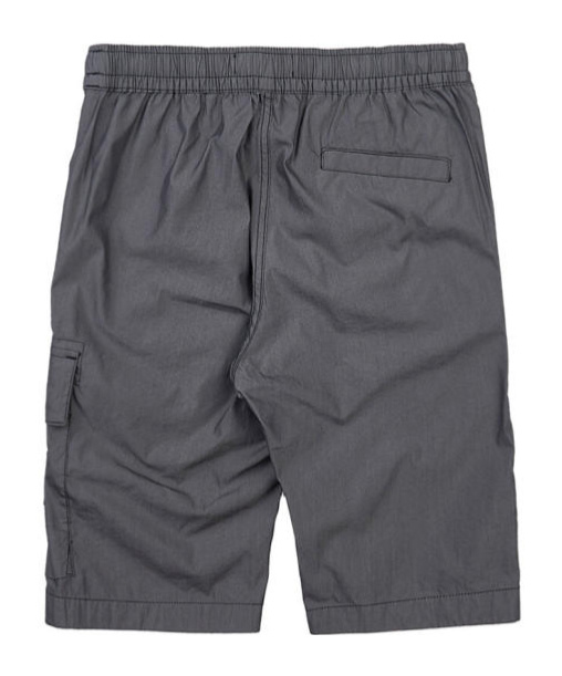 Stone Island Logo-patch Track Shorts In Gray