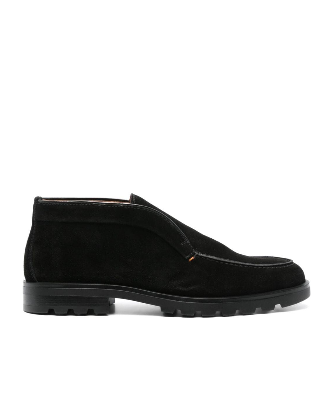 Santoni Ankle Boots In Gray