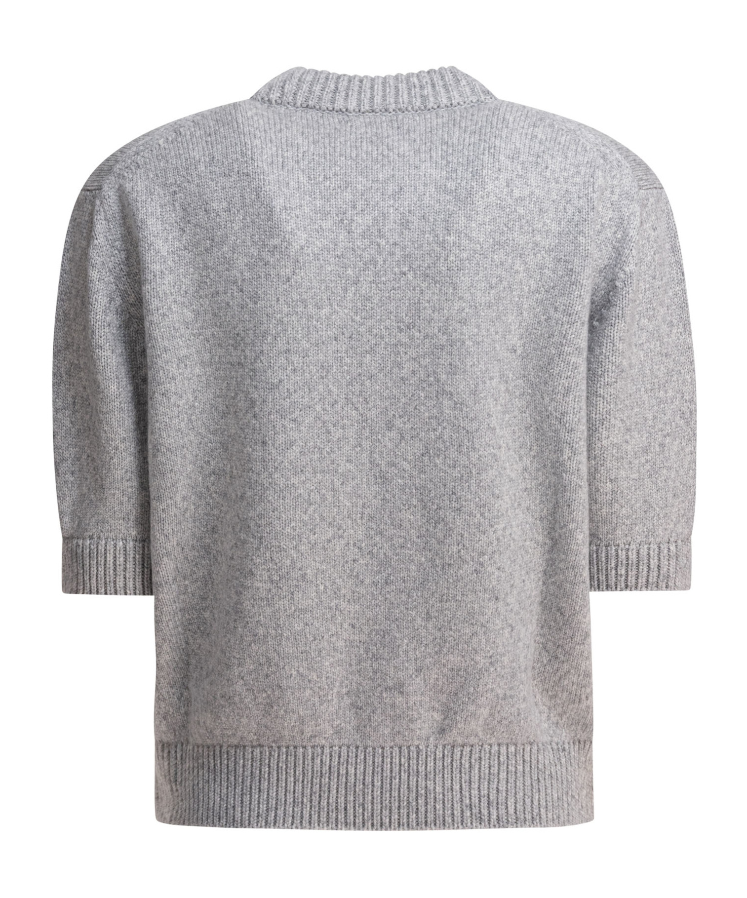 Khaite Crew Neck Sweater In Gray