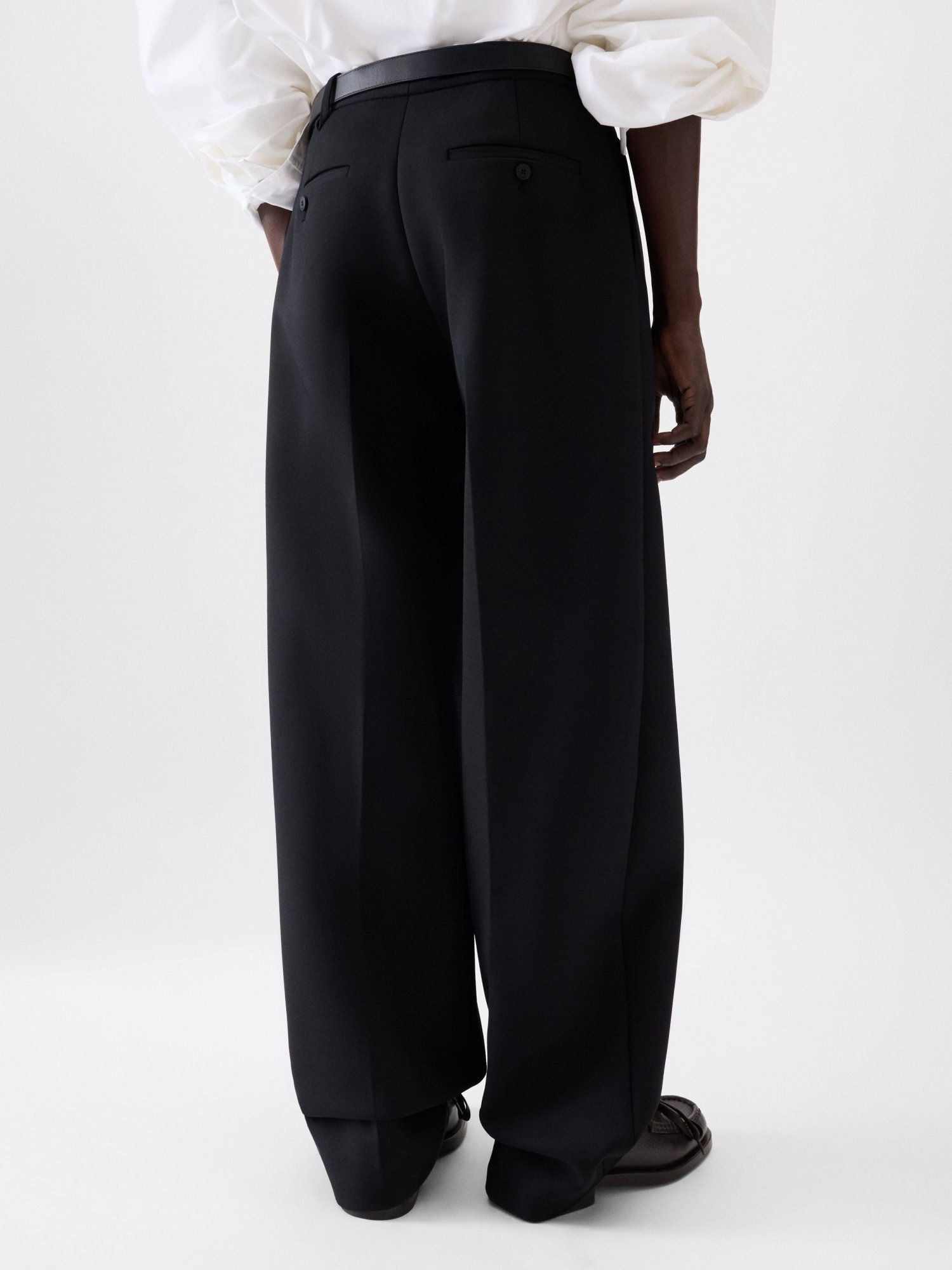 Jacquemus Citta Dress Pants In Black
