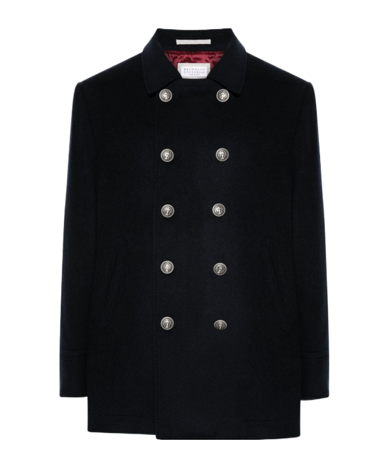 Brunello Cucinelli Long-sleeved Casual Jacket In Black