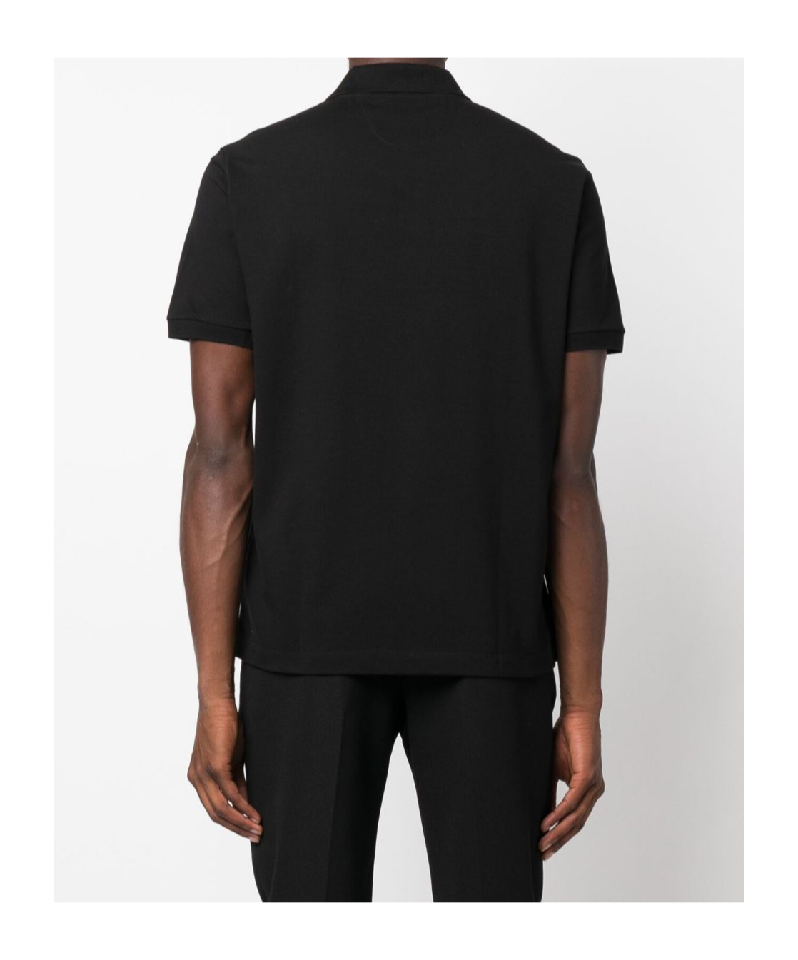 Ferrari Prancing Horse Polo Shirt In Black