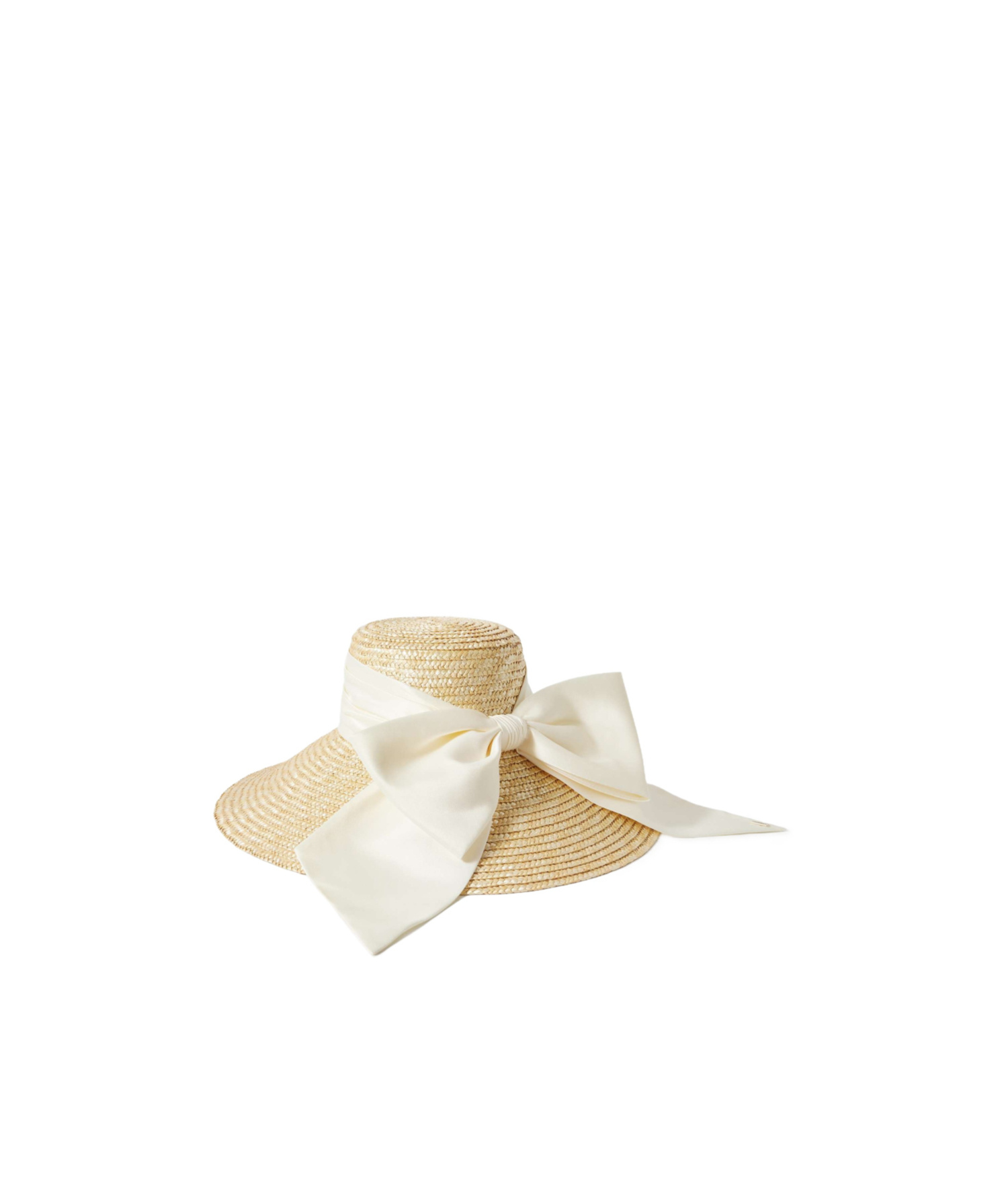 Eugenia Kim Mirabel Grosgrain-trimmed Straw Sunhat In Neutral