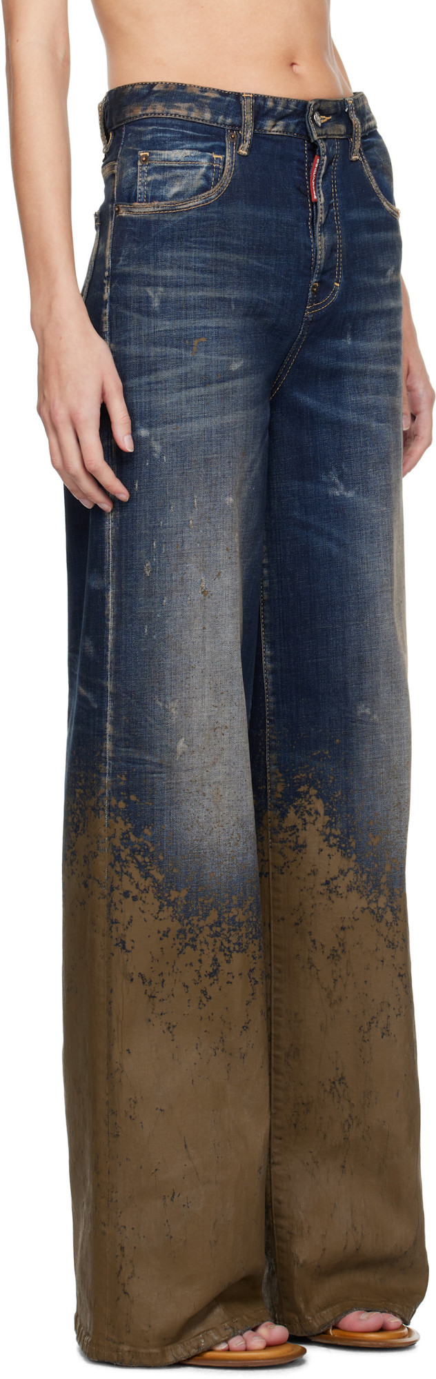 Dsquared2 Belt Loop Jeans