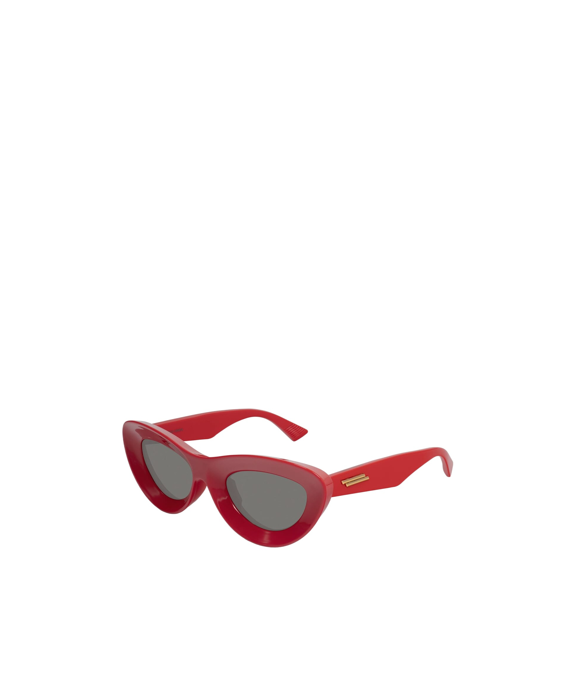 Bottega Veneta Ribbon Plastic Cat-eye Sunglasses In Red