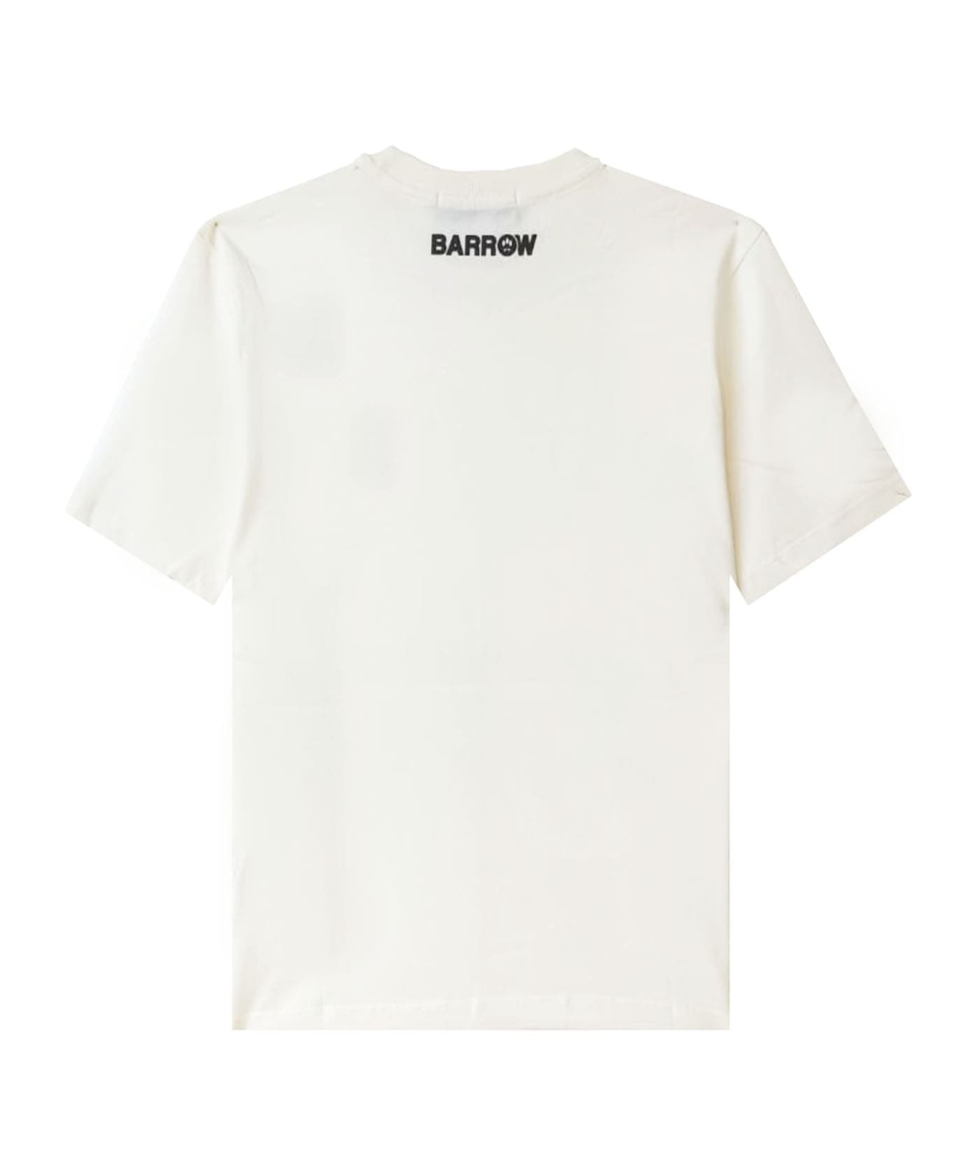 Barrow Round-neck Teddy Bear T-shirt In Multi