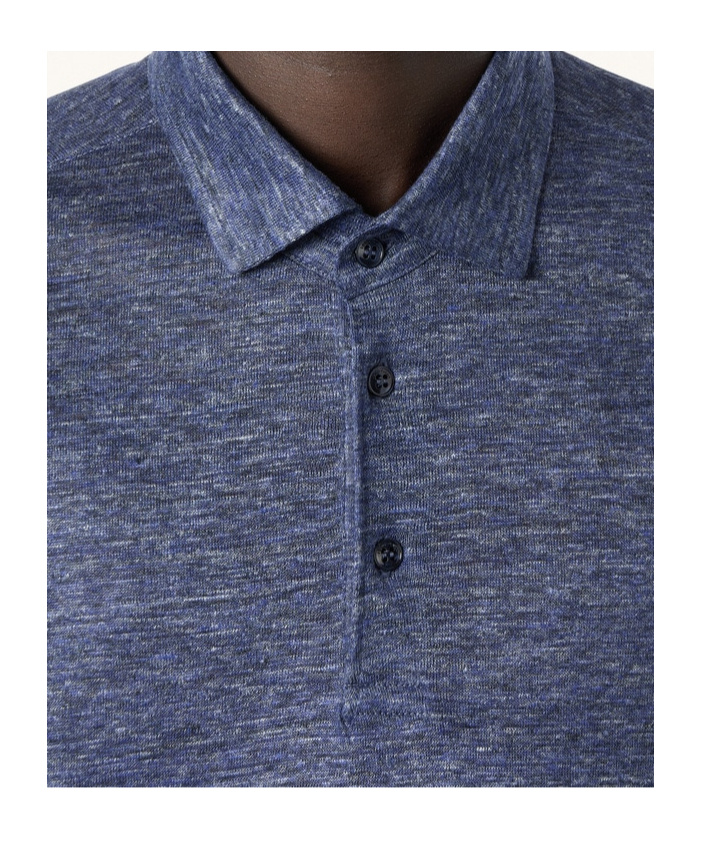 Loro Piana Polo Shirt In Blue