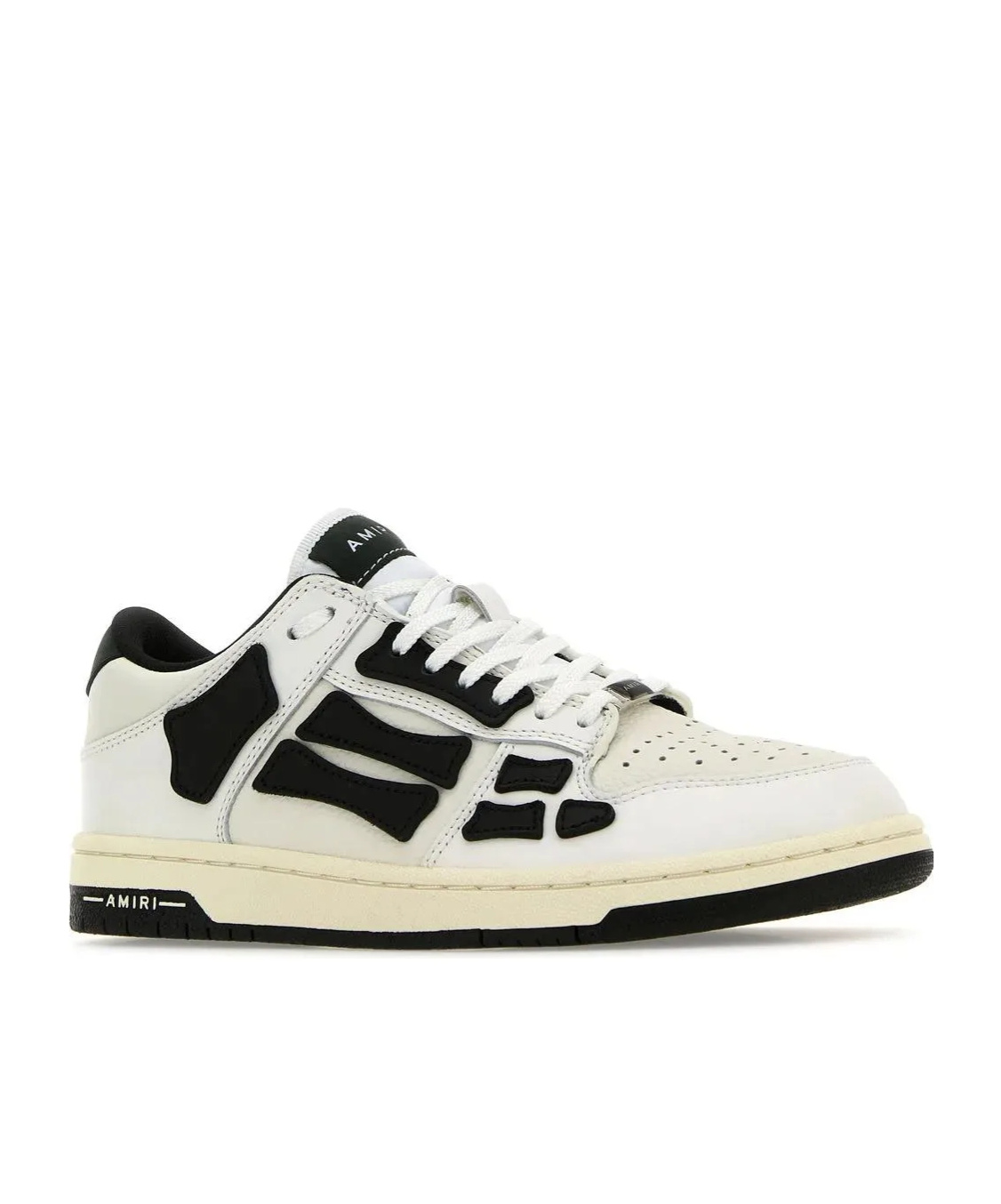 Amiri Round Head Fastened With Low-top Casual Sneakers In Multi