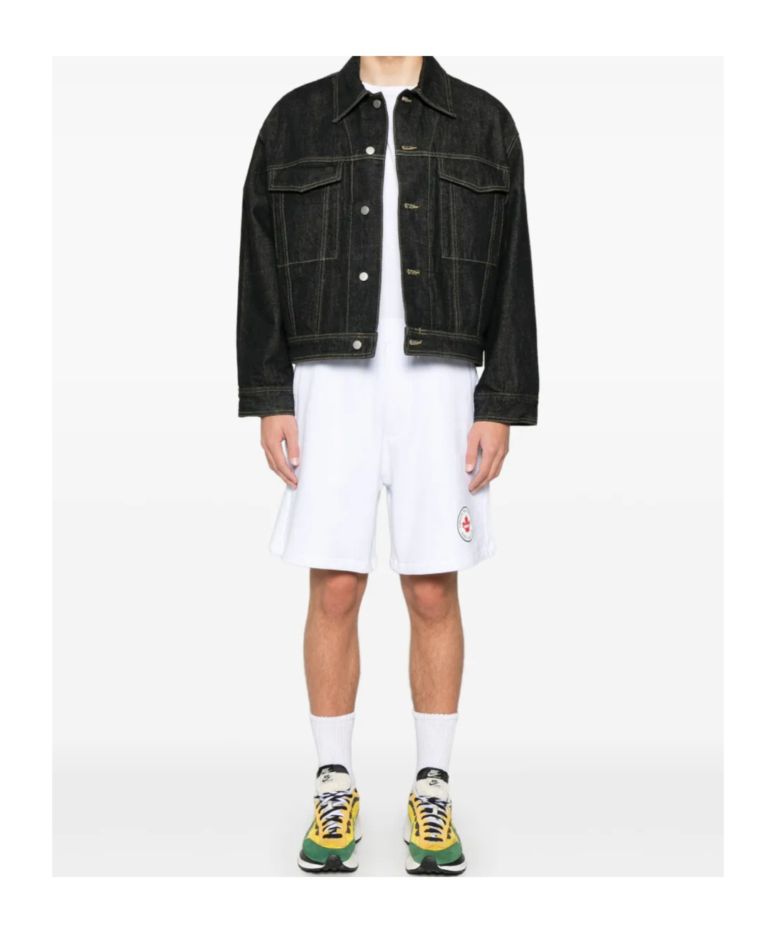 Dsquared2 Logo-print Track Shorts In White