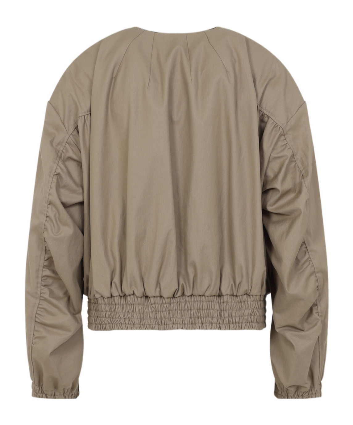 Dries Van Noten Beige Vadon Cotton Bomber Jacket In Nude