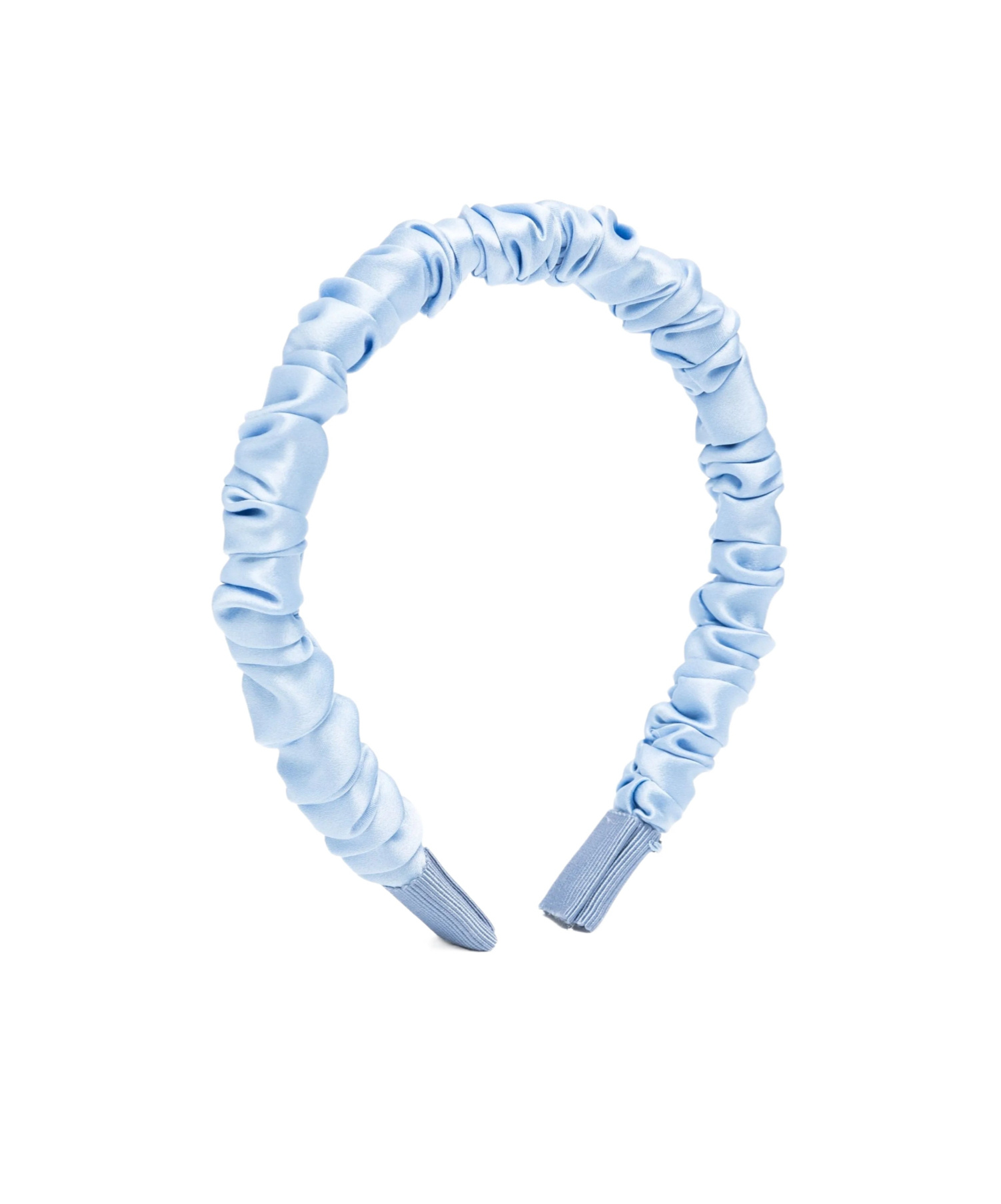 Jennifer Behr Ruffled Headpiece In Blue