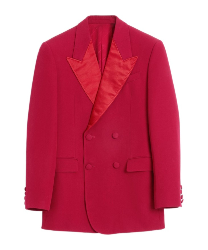 Valentino Man Red Blazers In Red
