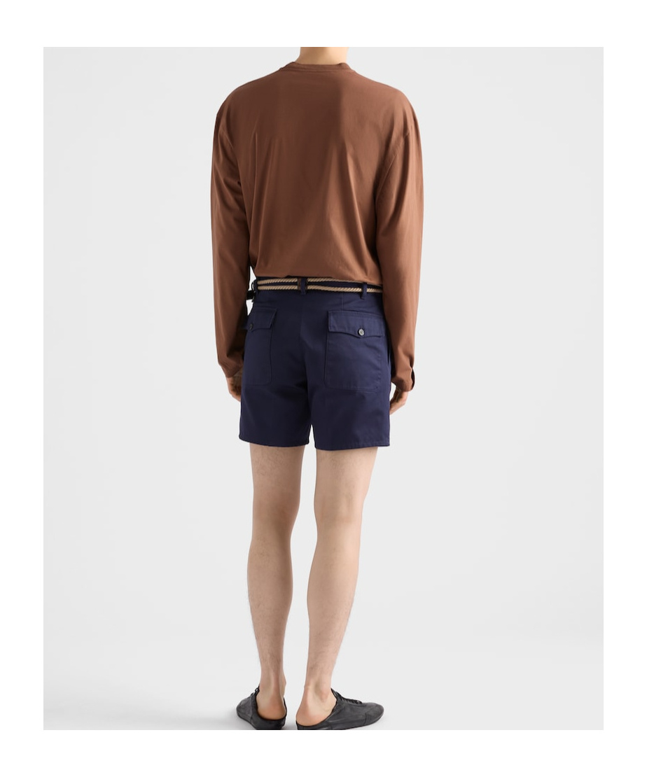 Prada Bermudas Aus Baumwolle