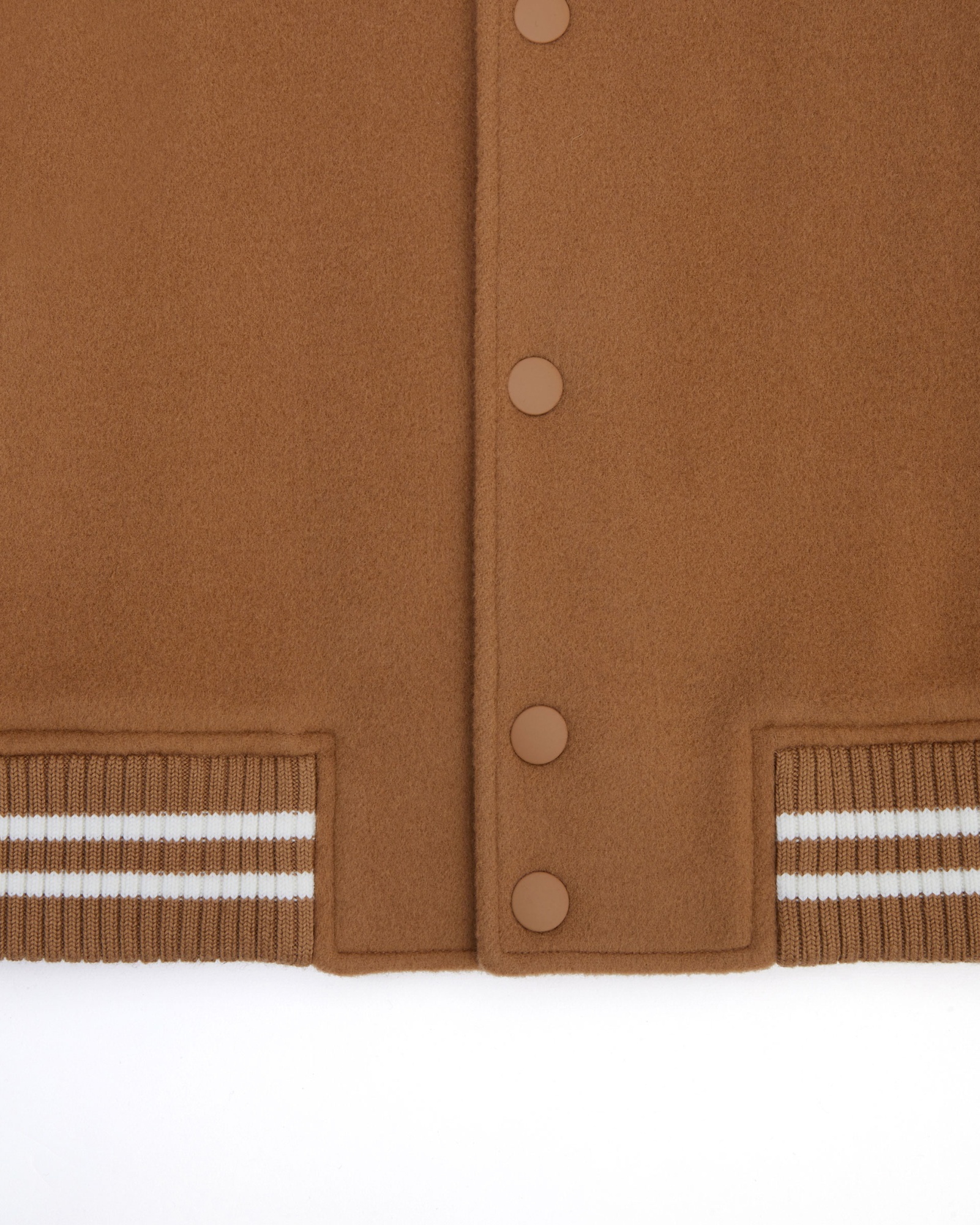 Ader Error Significant Collection Trs Tag Logo Baseball Cotton Clothing In Brown