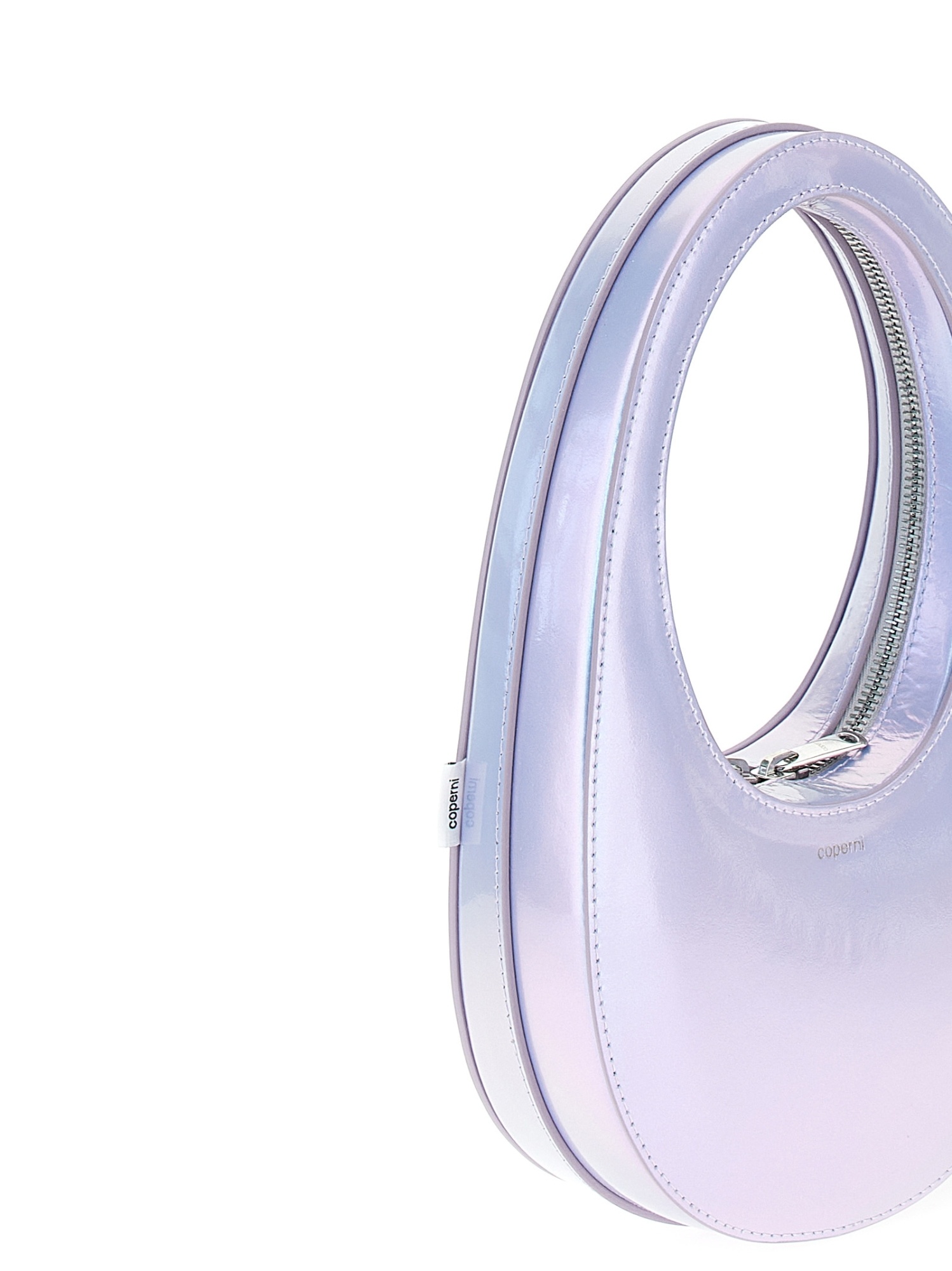 Coperni Mini Oval Top Handle Bag In Blue