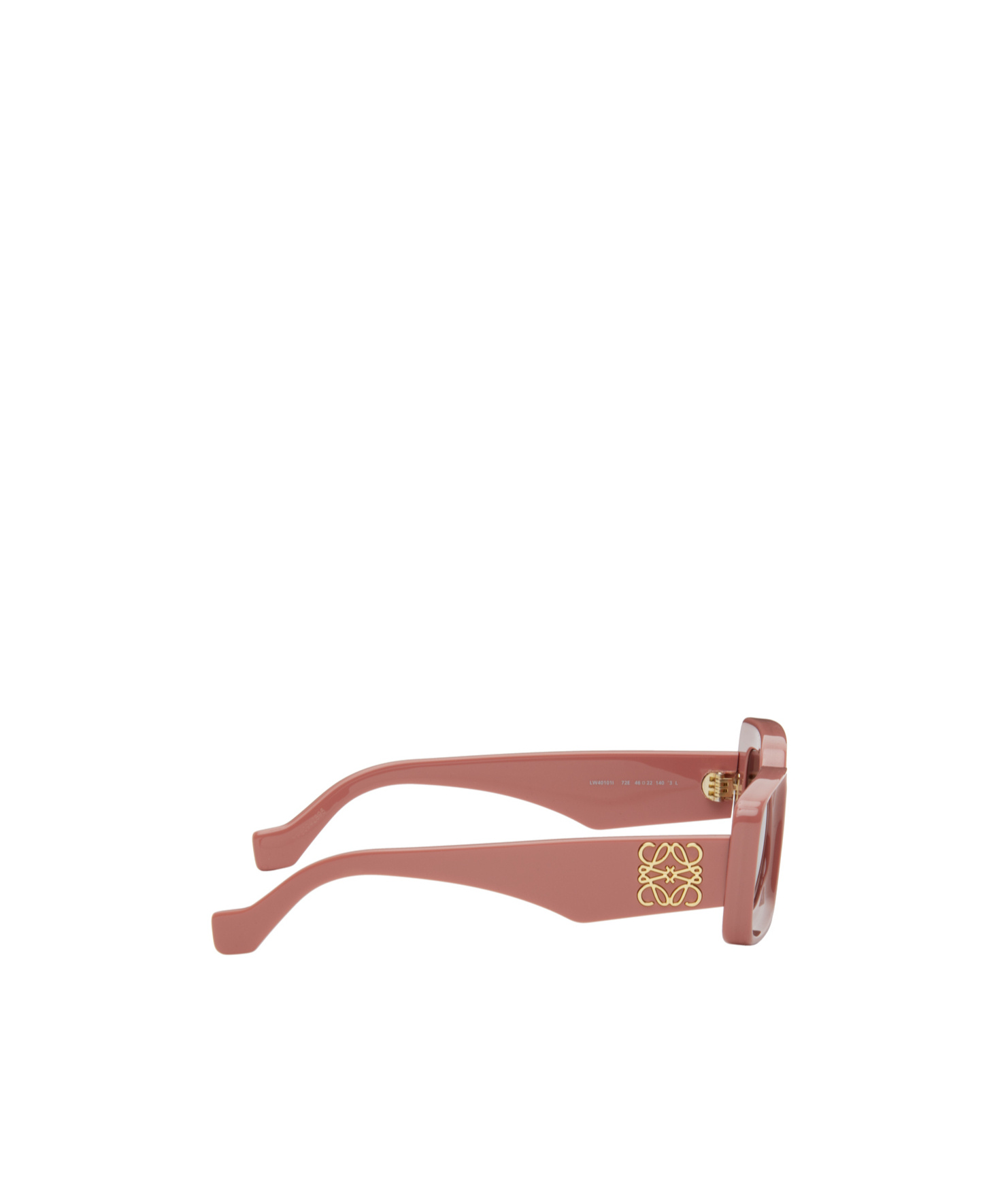 Loewe Rectangular Frame Sunglasses In Brown