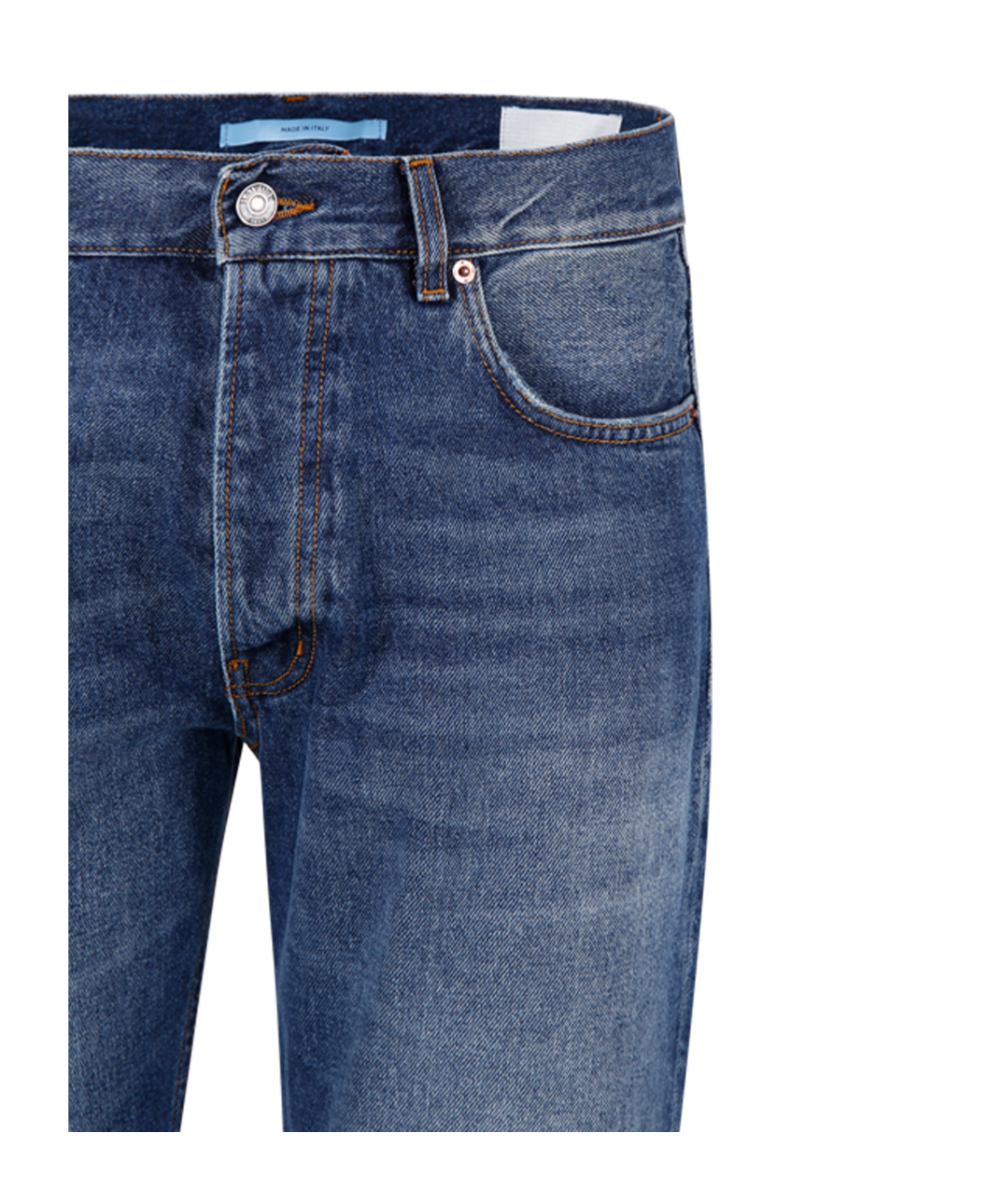 Haikure Belt-loop Jeans In Blue