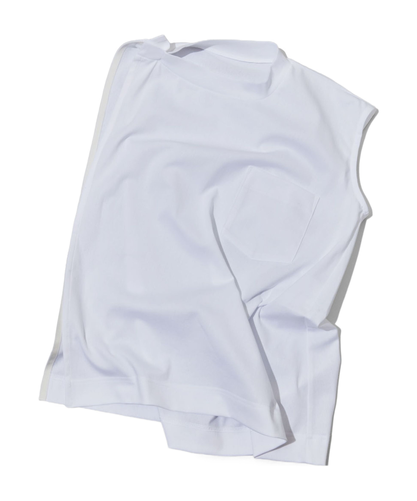 SACAI ASYMMETRICAL T-SHIRT