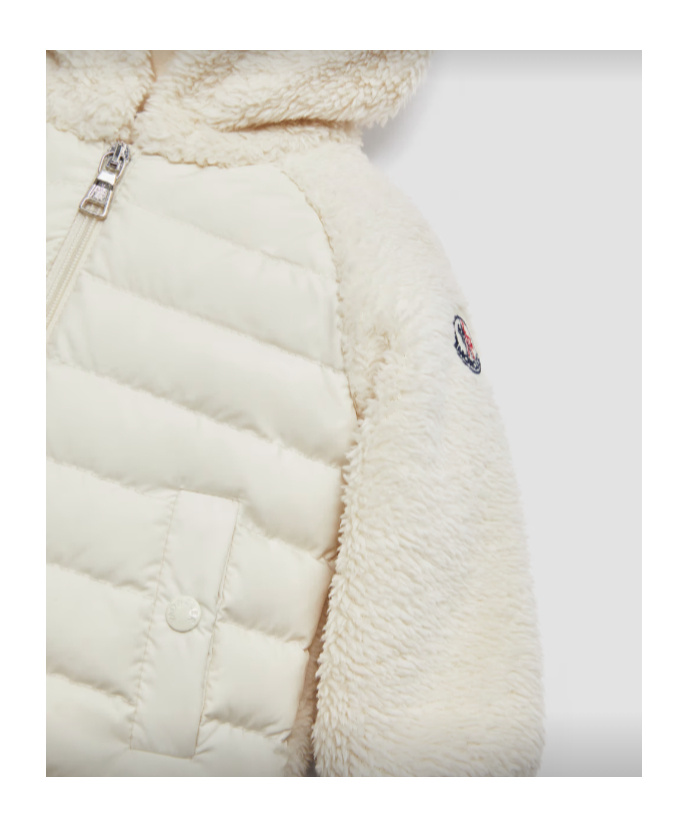 Moncler Long-sleeved Casual Jacket In White