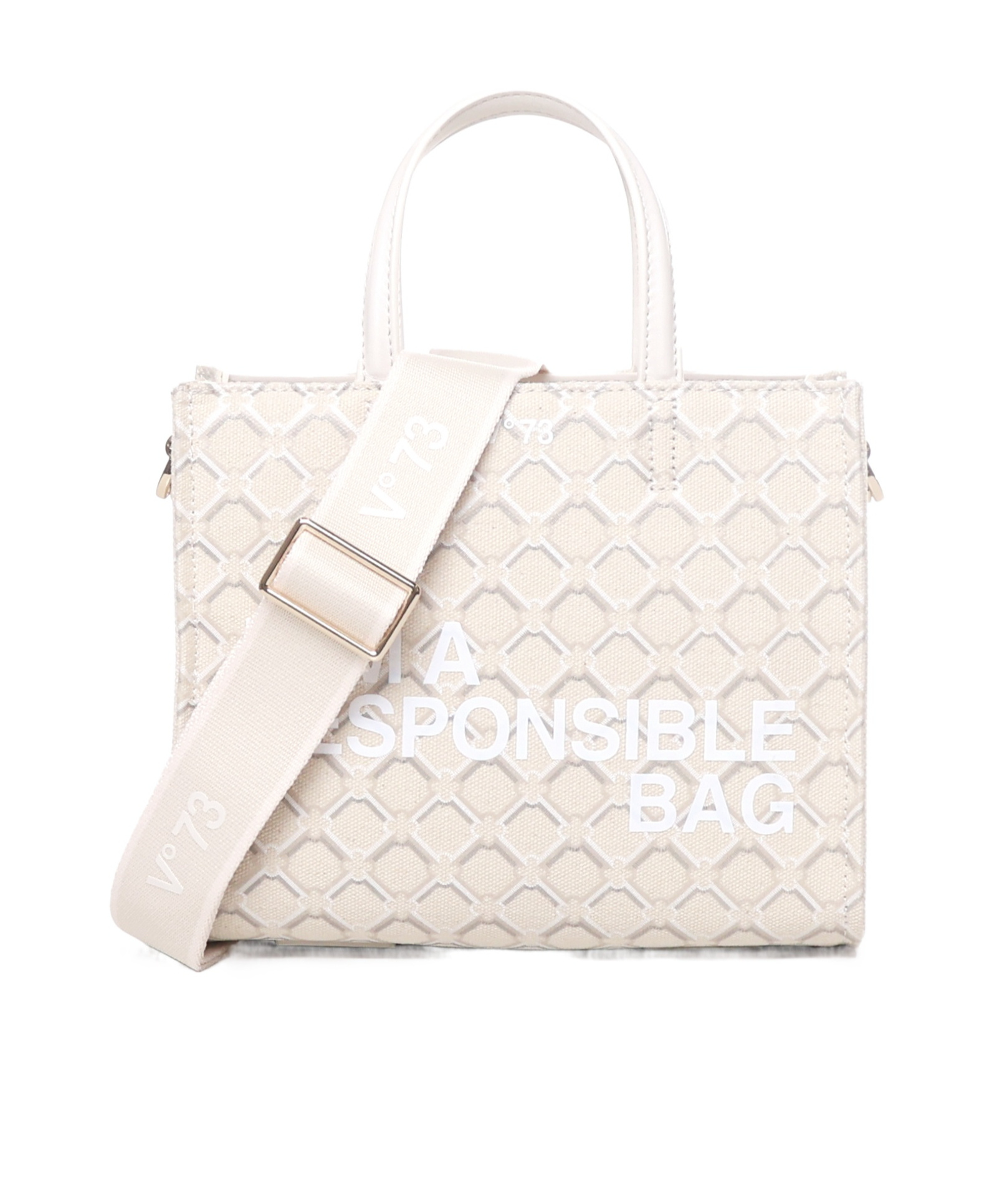 V73 V73 RESPONSIBILITY ZIPPED CROSSBODY BAG