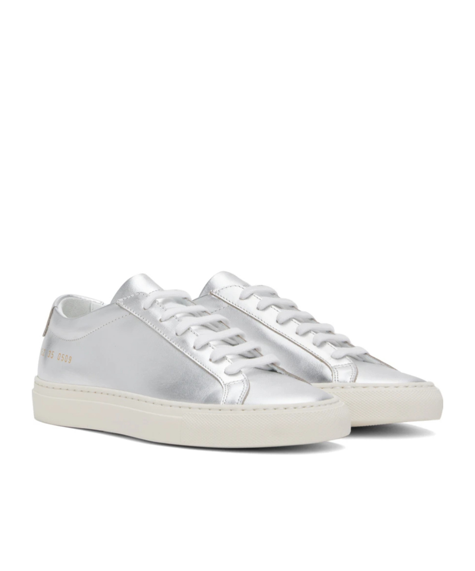 Common Projects Achilles Shiny Trainers In White
