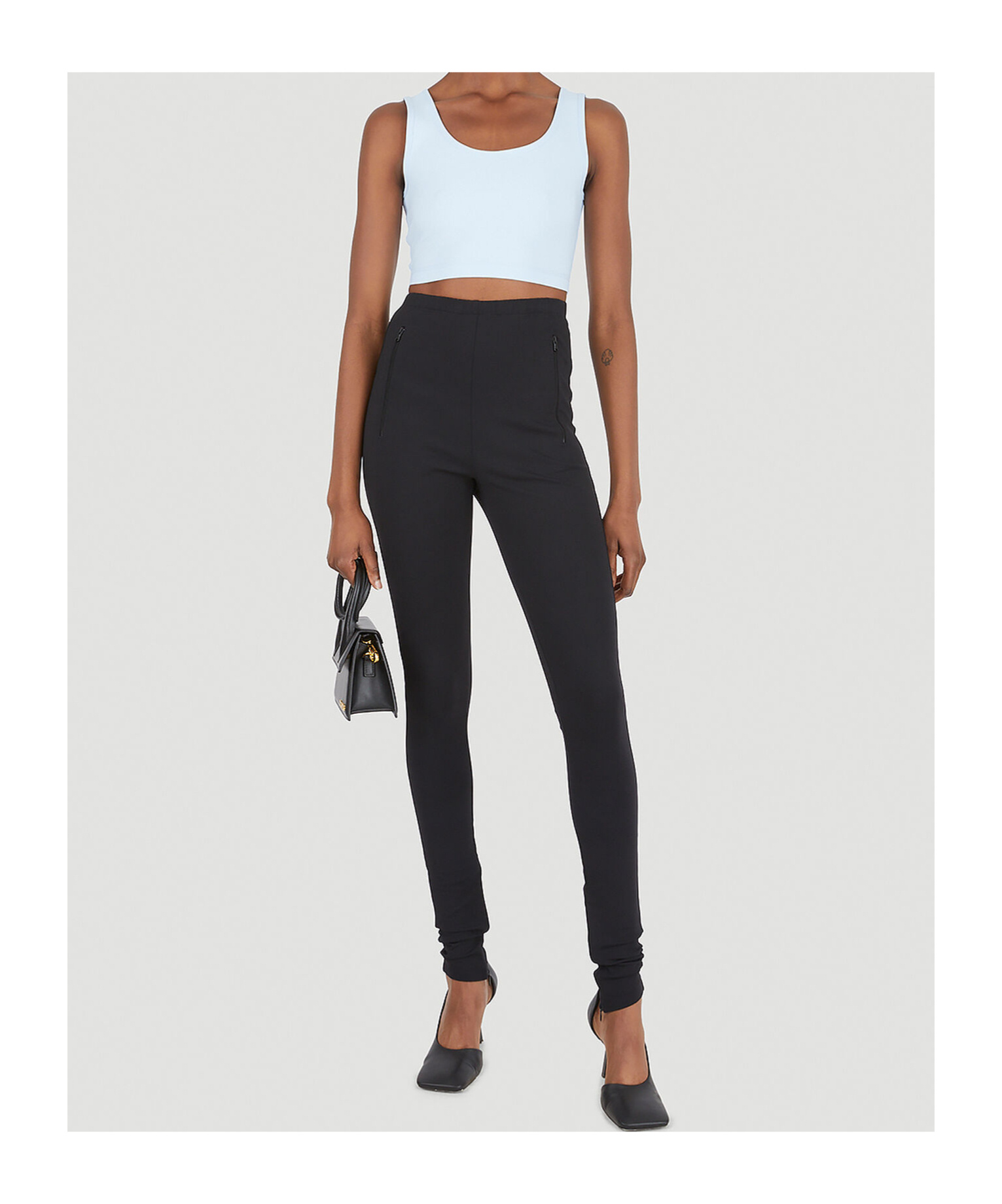 Shop Wardrobe.nyc X Browns 50 Side-split Leggings