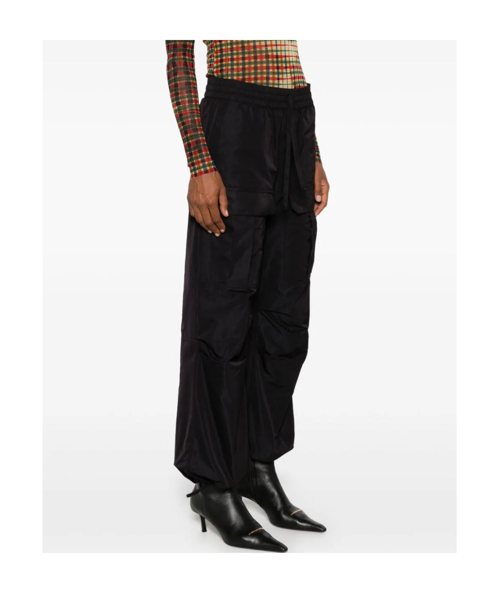 P.a.r.o.s.h Pleat-detail Cargo Pants