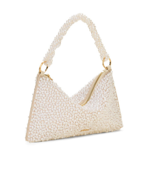 Shop Cult Gaia Logo Handbag In White