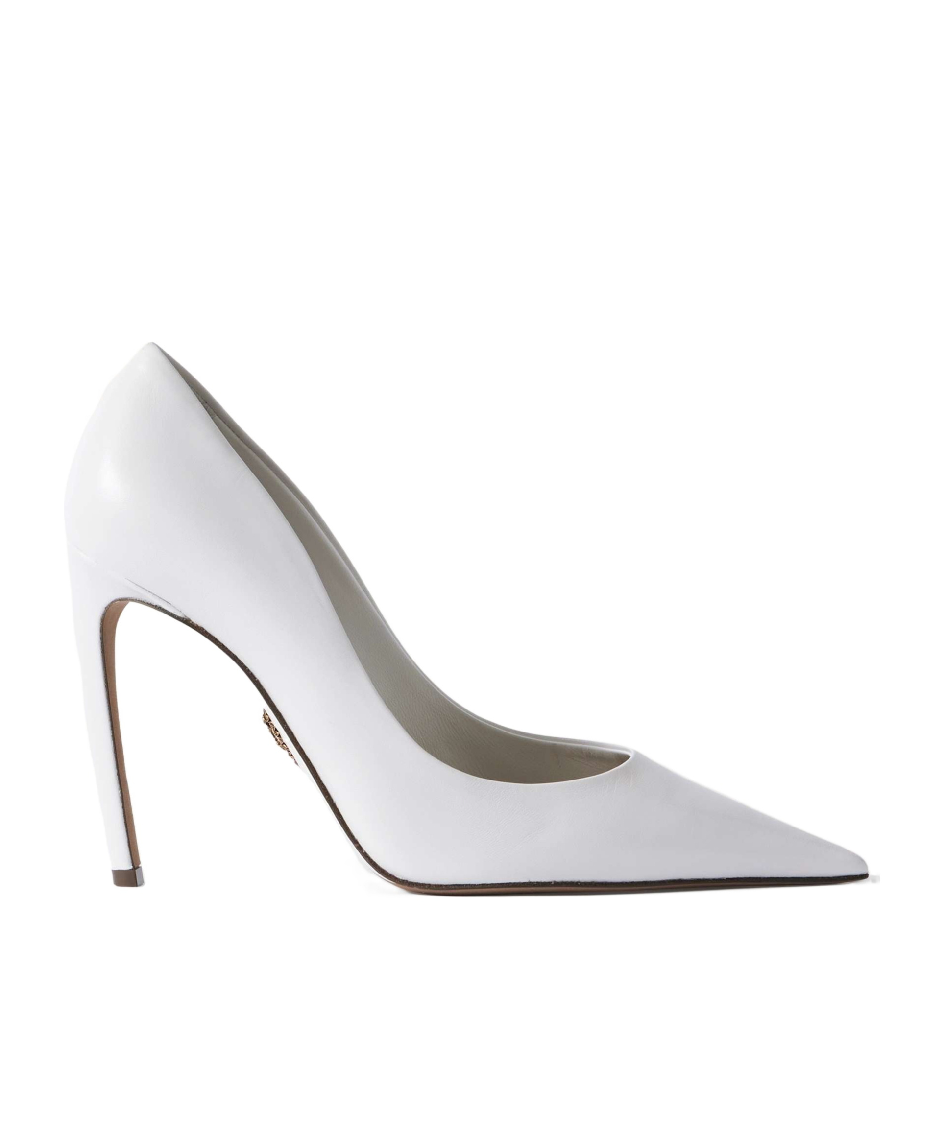 Dolce & Gabbana Leather Pumps In White