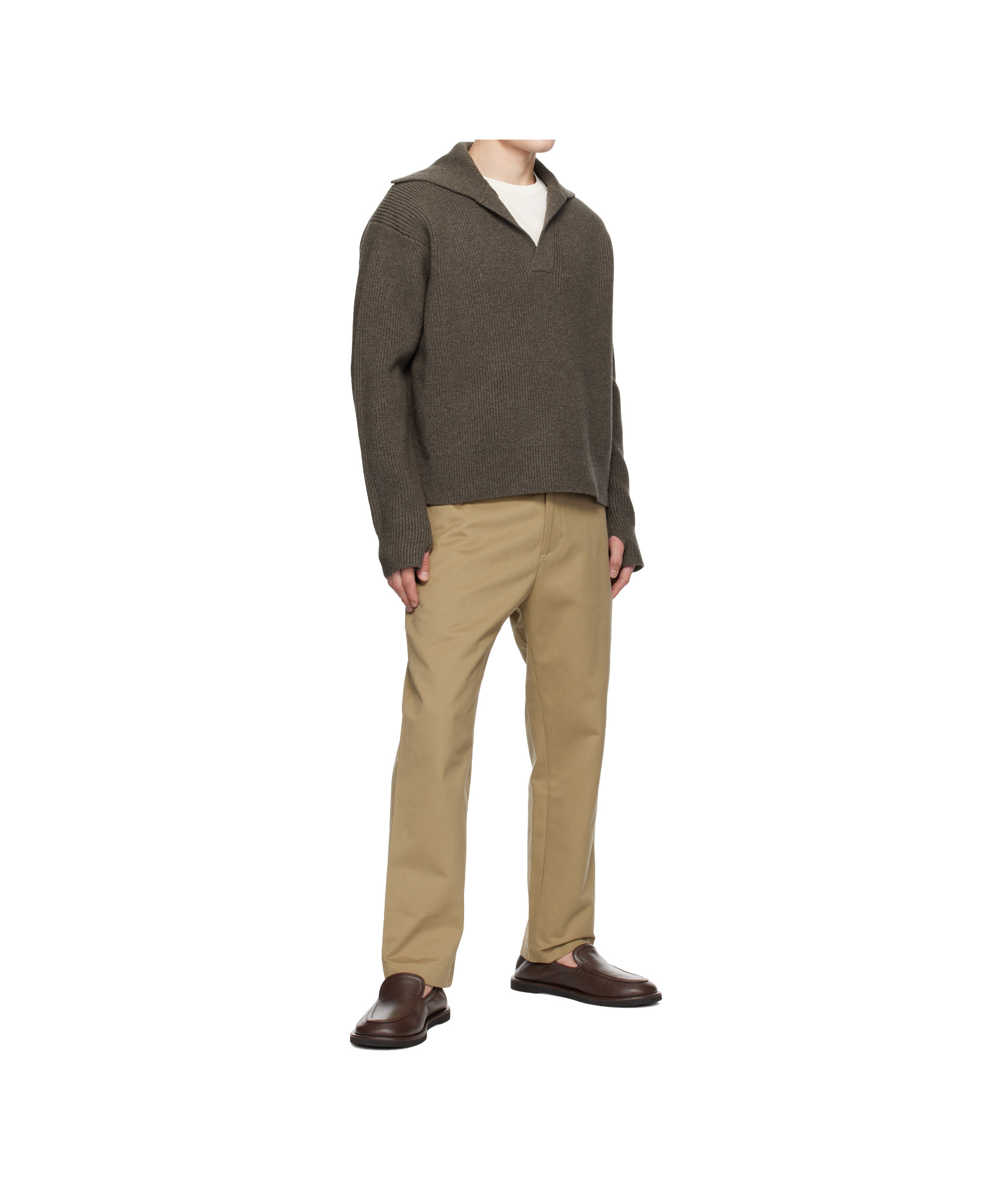 Studio Nicholson Donovan Loafers In Brown