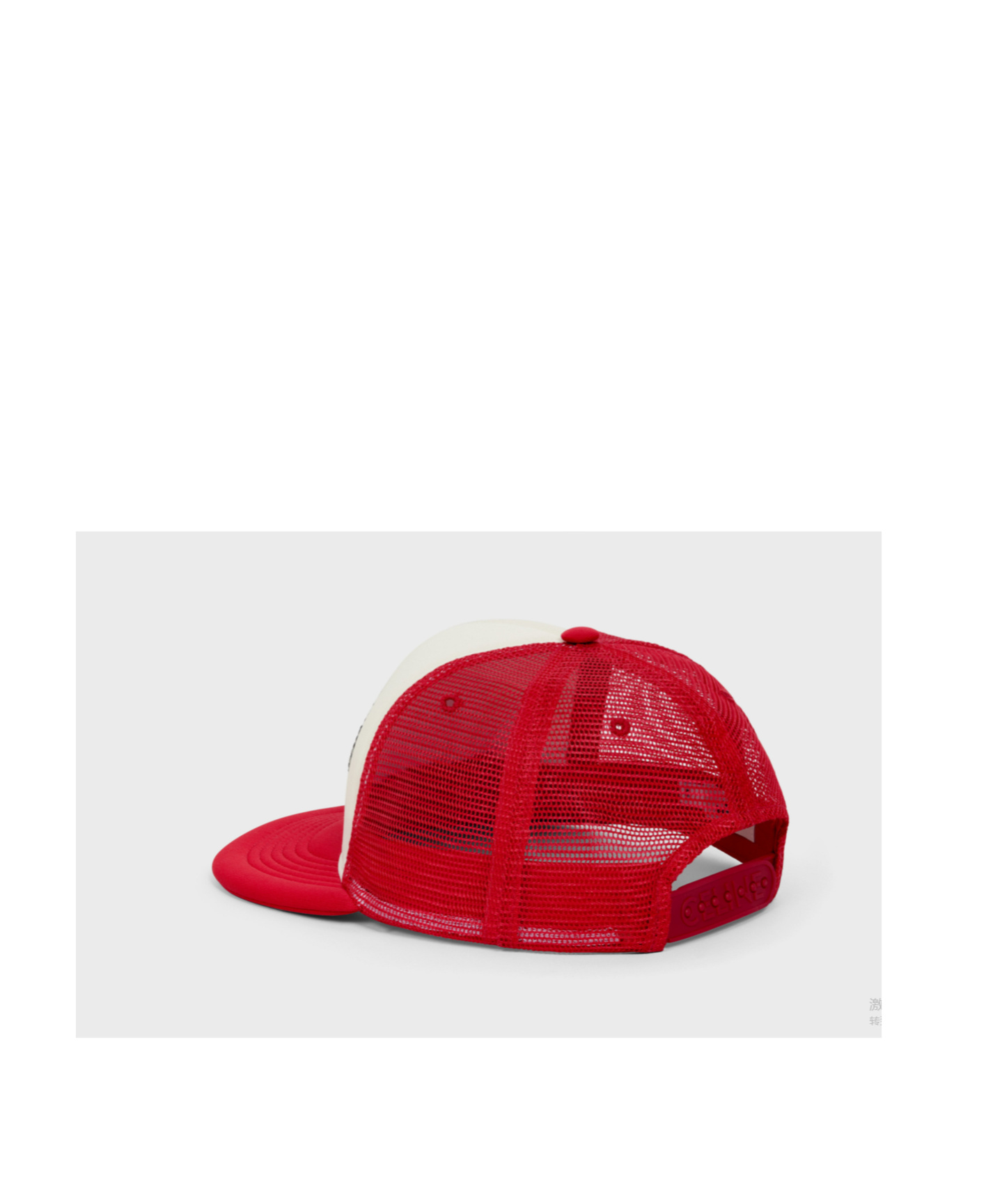 Celine Triomphe Embroidered Patch Hat In Red
