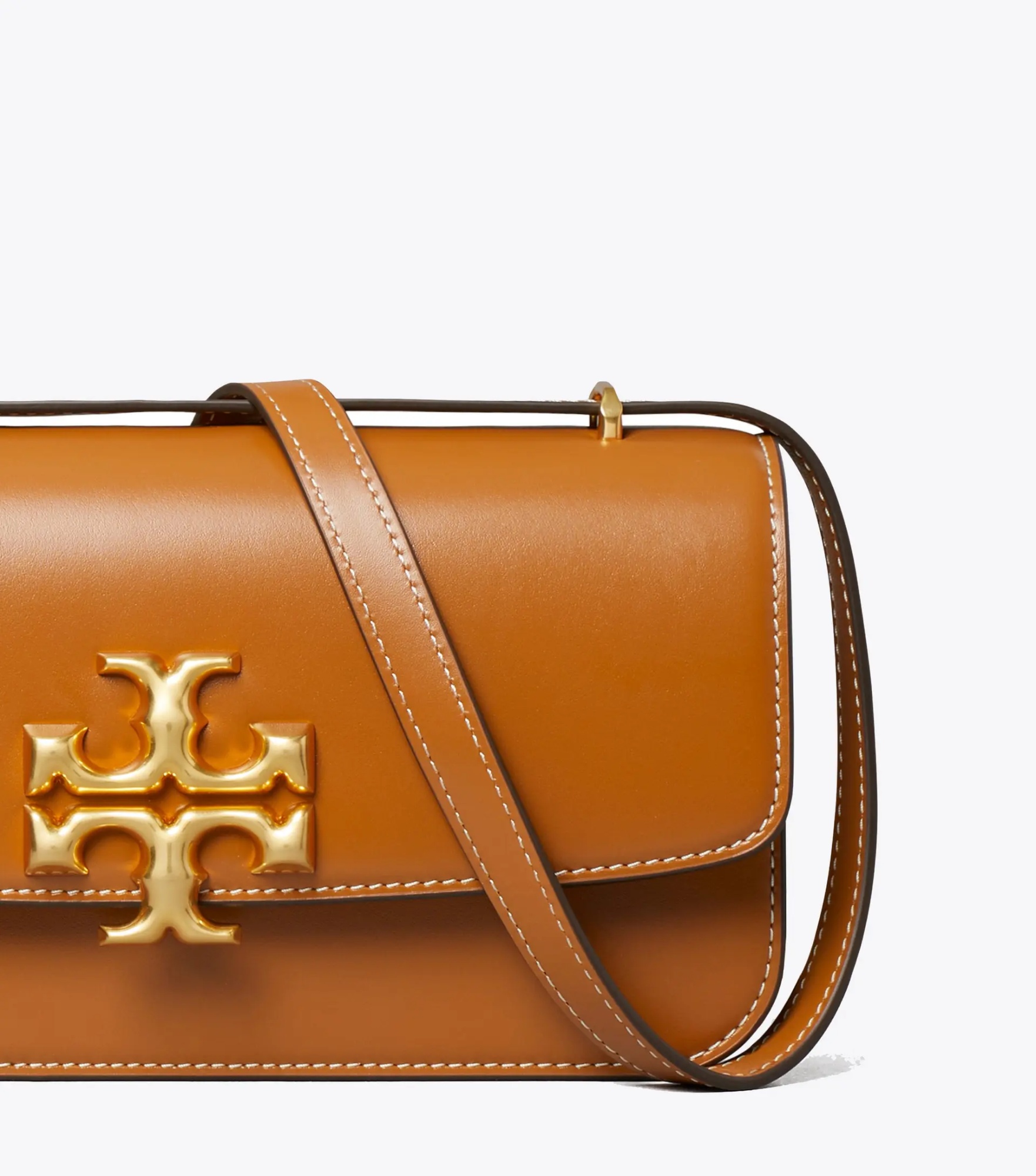 Tory Burch Small Eleanor Rectangular Bag In Orange