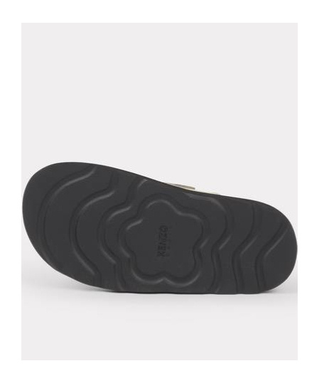 Kenzo Logo Muller Shoes In Green